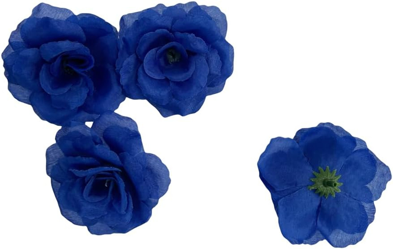 25 Pcs 3 inch Artificial Rose Flower Heads,Silk Rose Head Flowers,Wedding Party