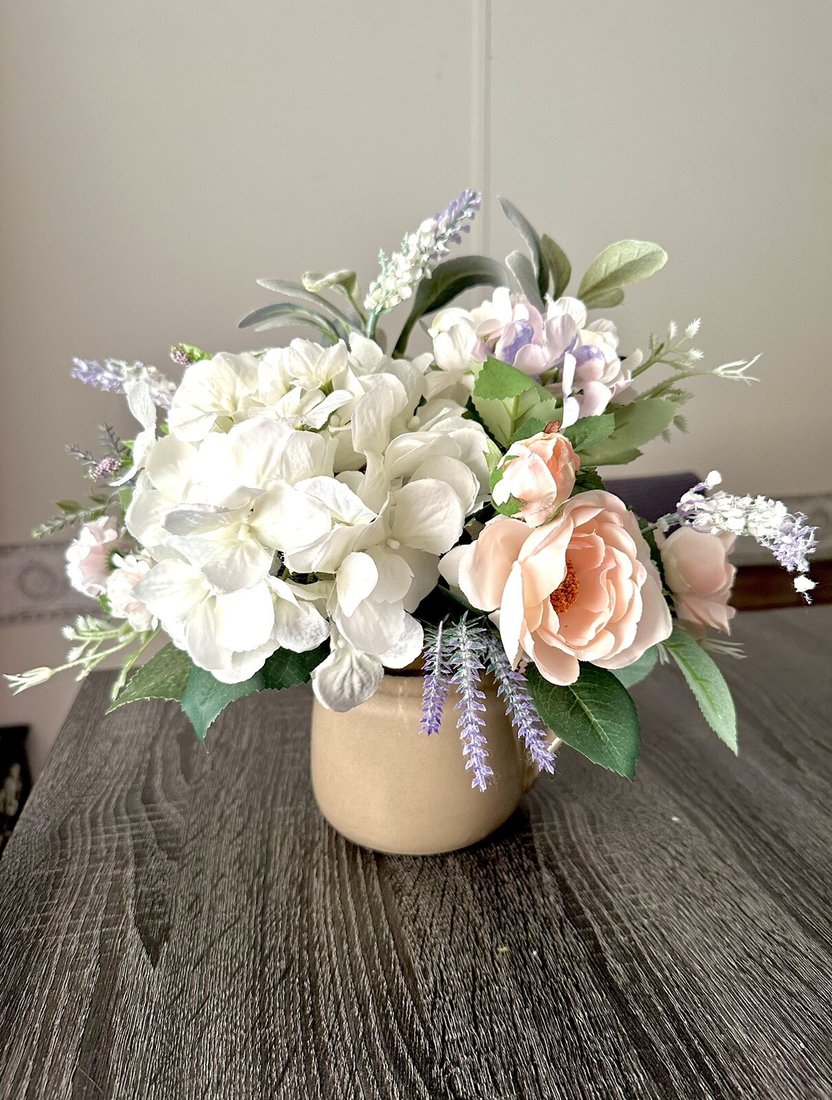 All Seasons Artificial Flowers Arrangement In The porcelain Size:16×16 inch