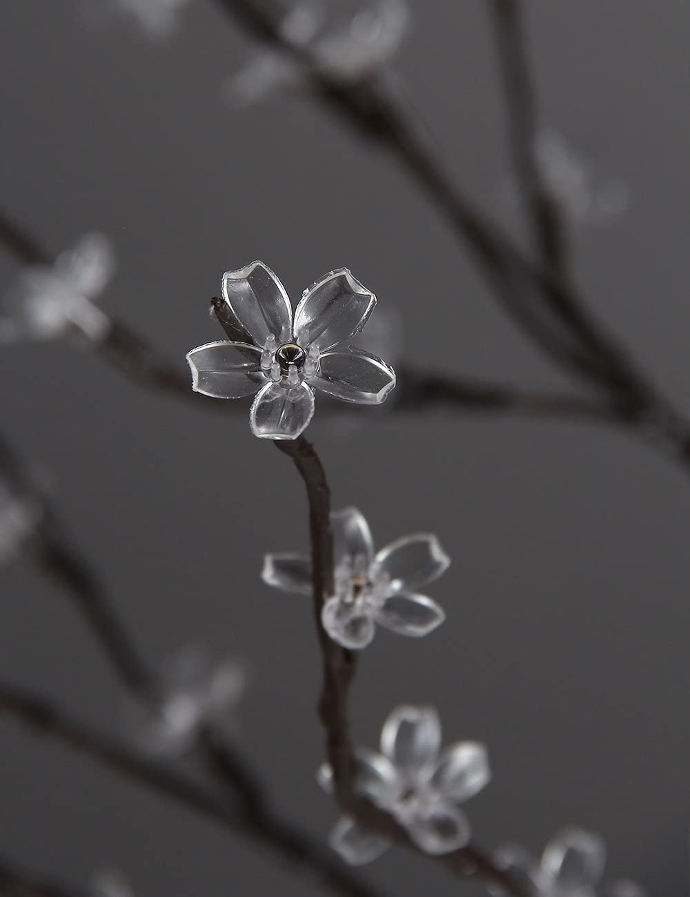 6.5 Feet 208L LED Lighted Cherry Blossom Tree, Warm White, Decorate