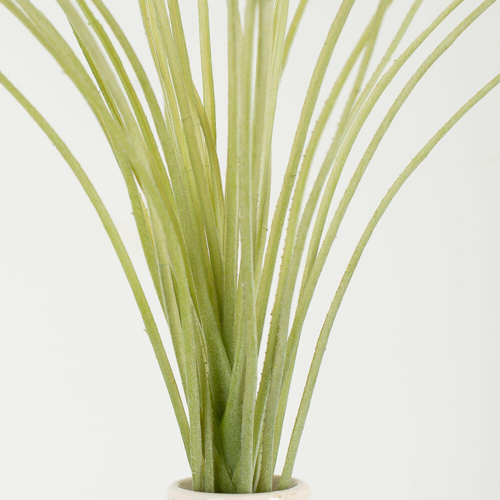 Package of 4 Artificial Whispy Flocked Grass 24″ Picks