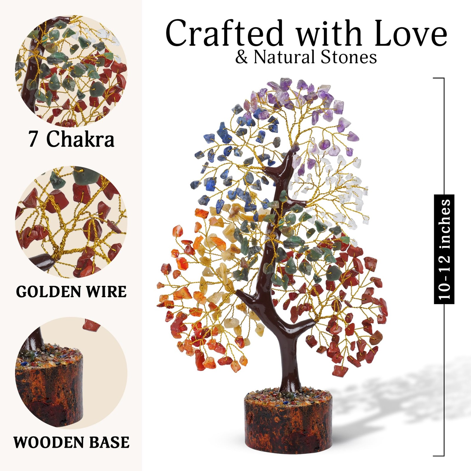 Cristales y piedras curativas | Regalos de cumpleaños mujeres | Árbol de cristal