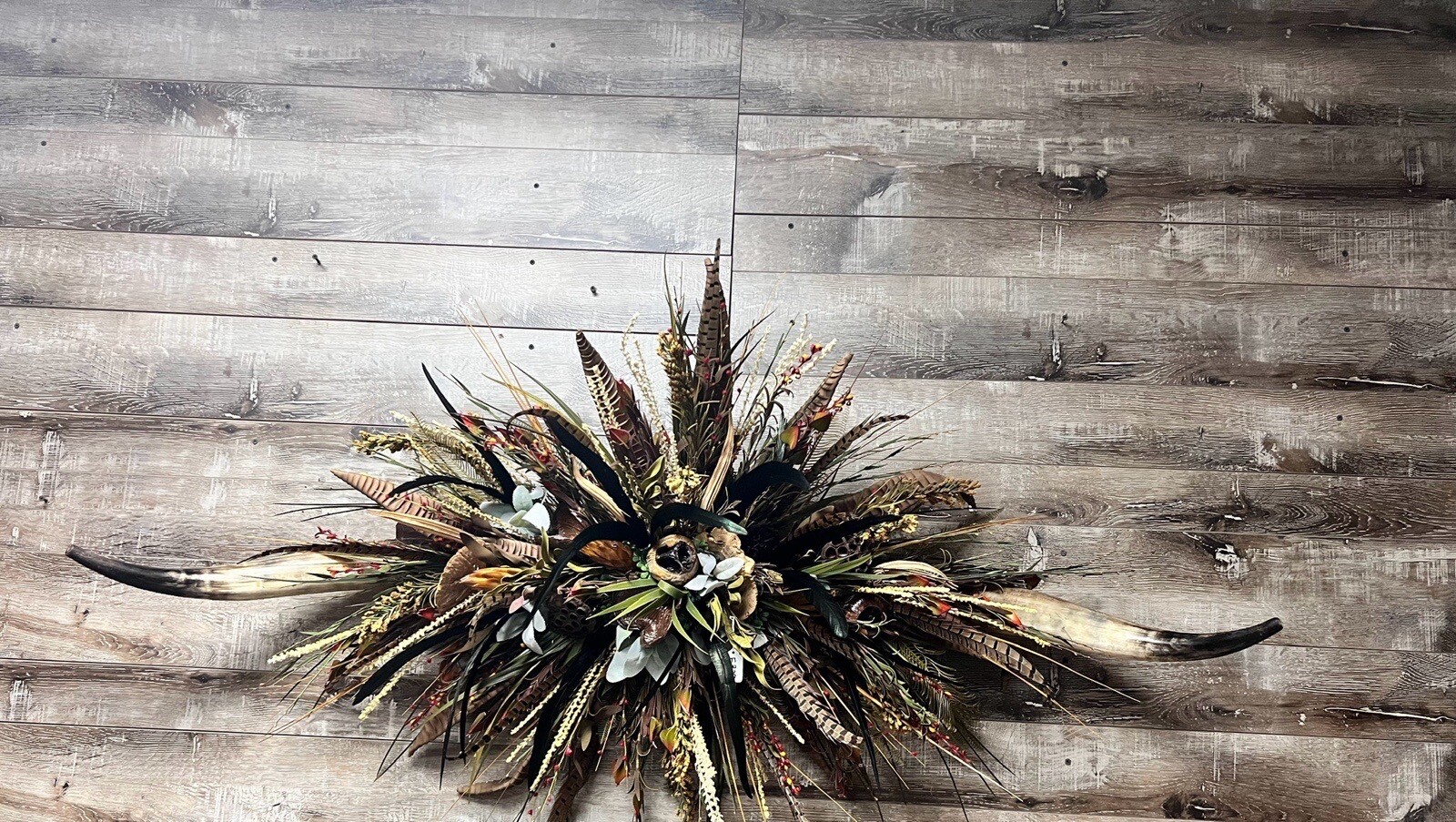 Silk Decorative Floral Arrangement, Wall piece decor