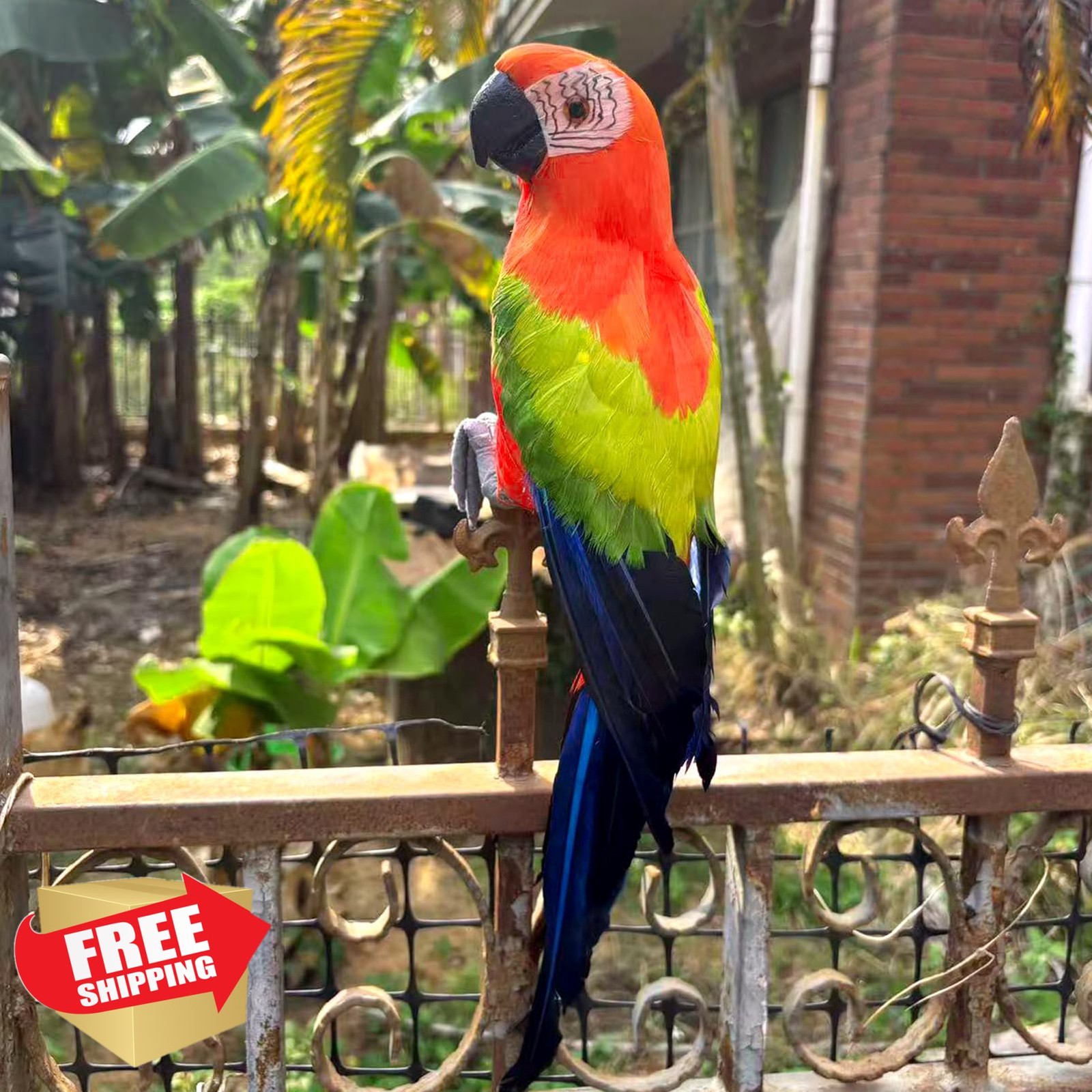 Abirdflyer 35cm Artificial Parrot