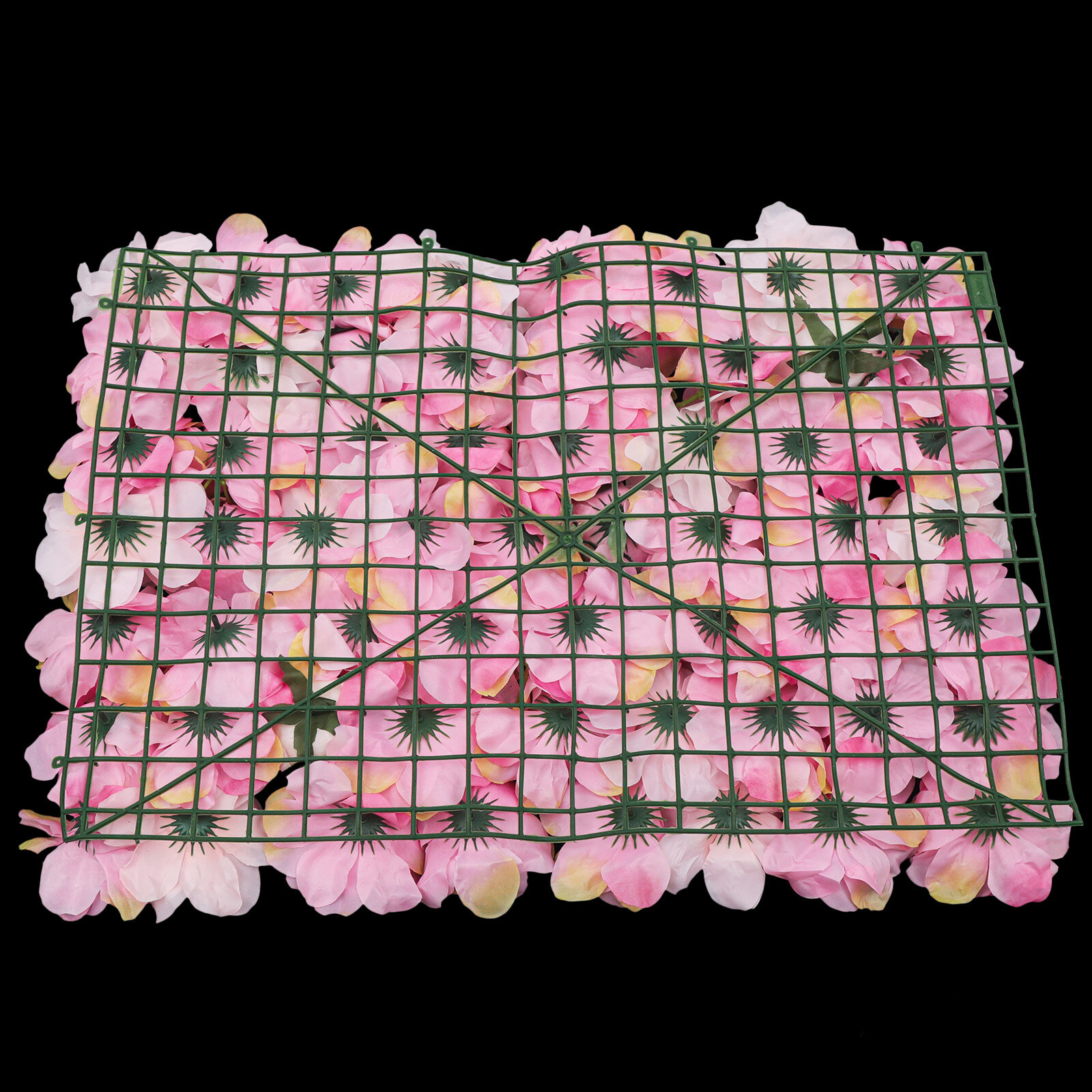23.6×15.7 inch, 12* Artificial Flower Wall Panels for Wedding Backdrops Decor