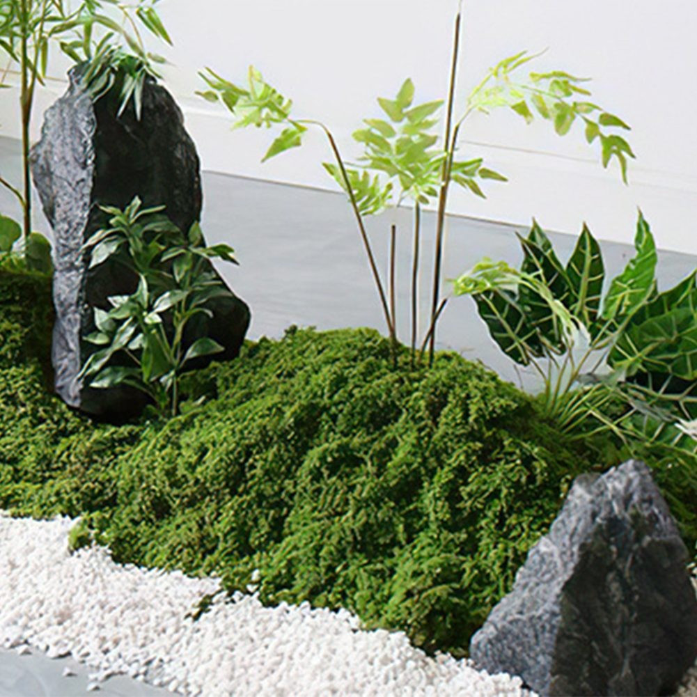Lifelike Design Artificial-Moss For Plant Pot Decoration Enhance Aesthetics New