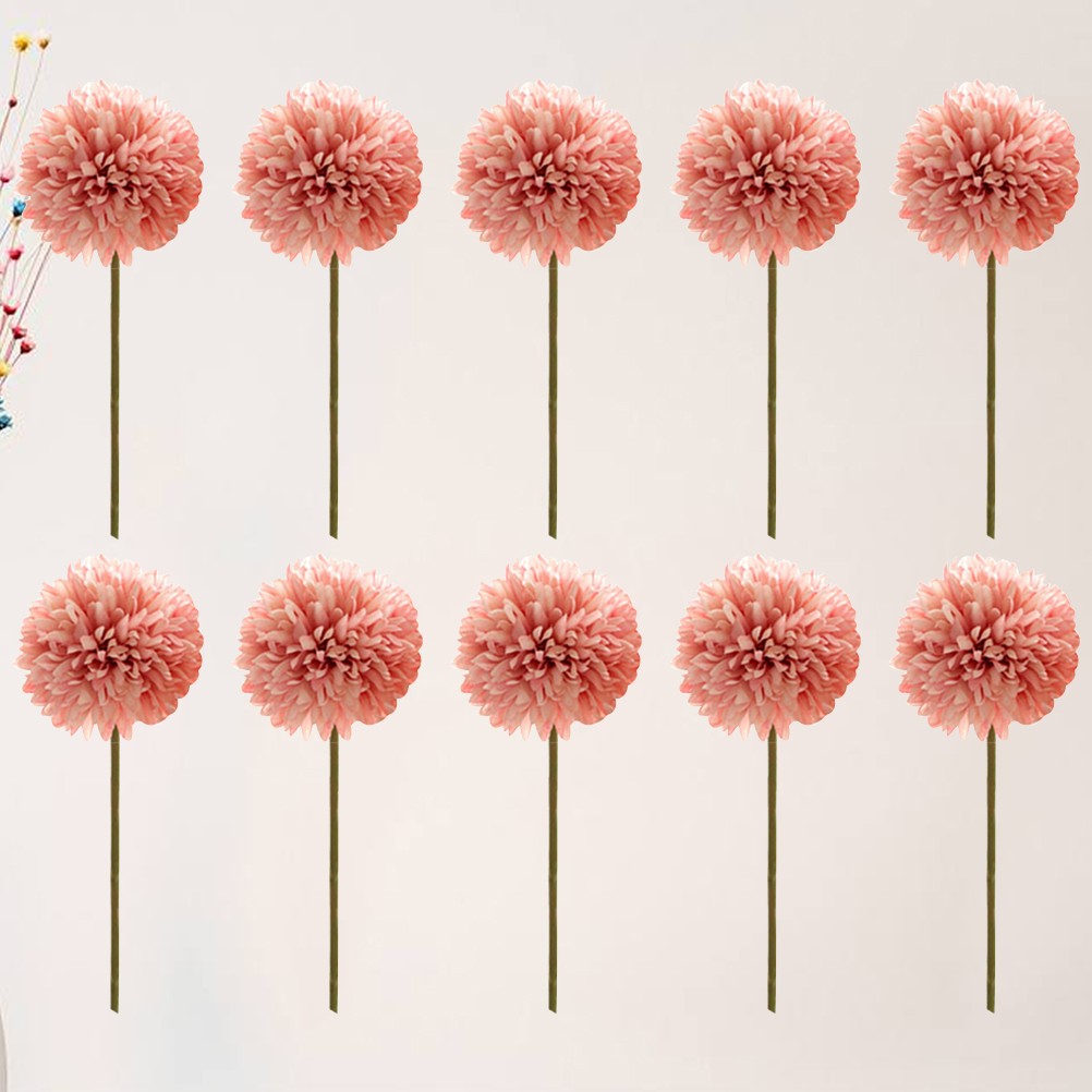 10 Pcs Simulation Flower for Centerpieces Decorative Artificial Flowers