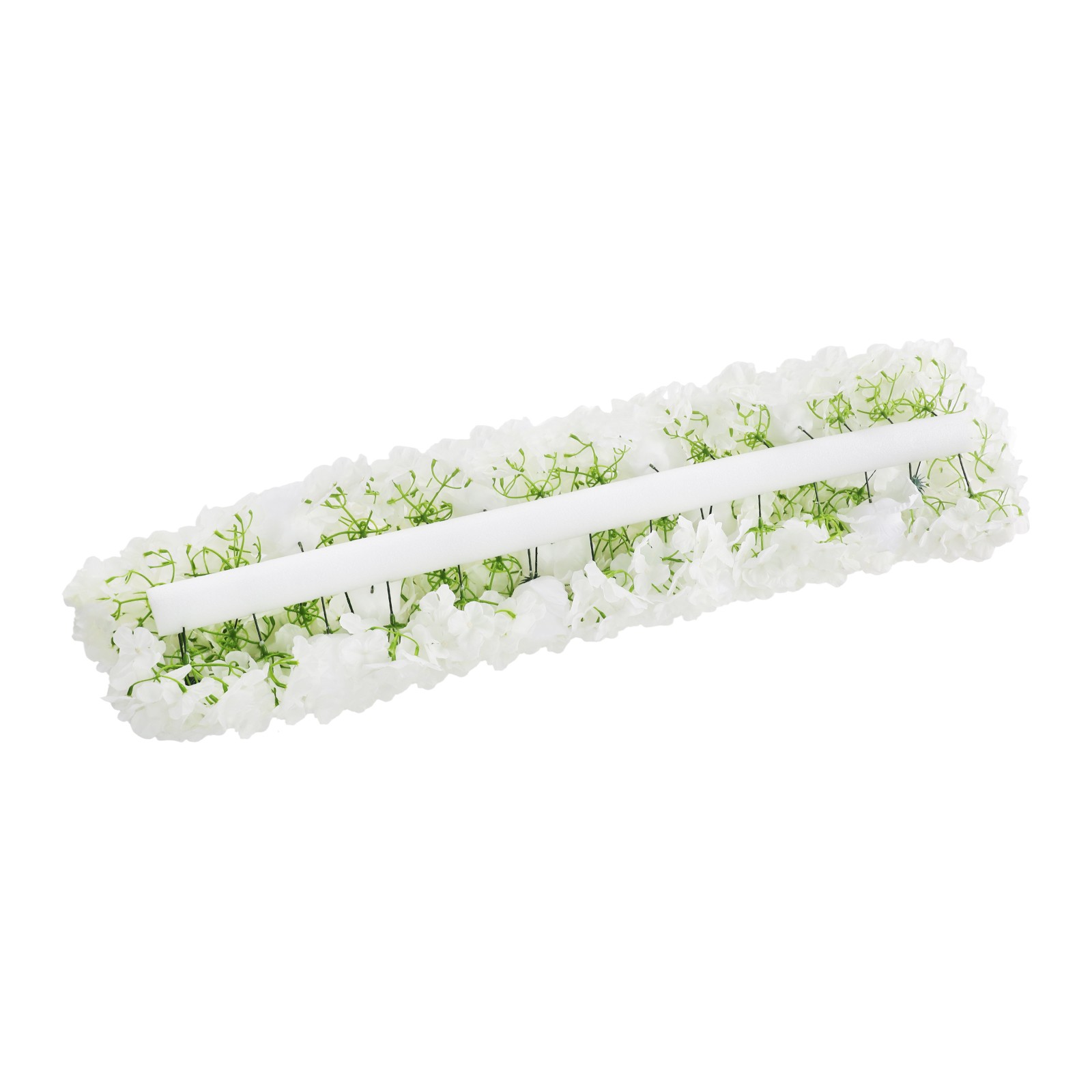 White Artificial Flowers for Home Party Wedding,Artificial Silk Flowers Row,HOT!