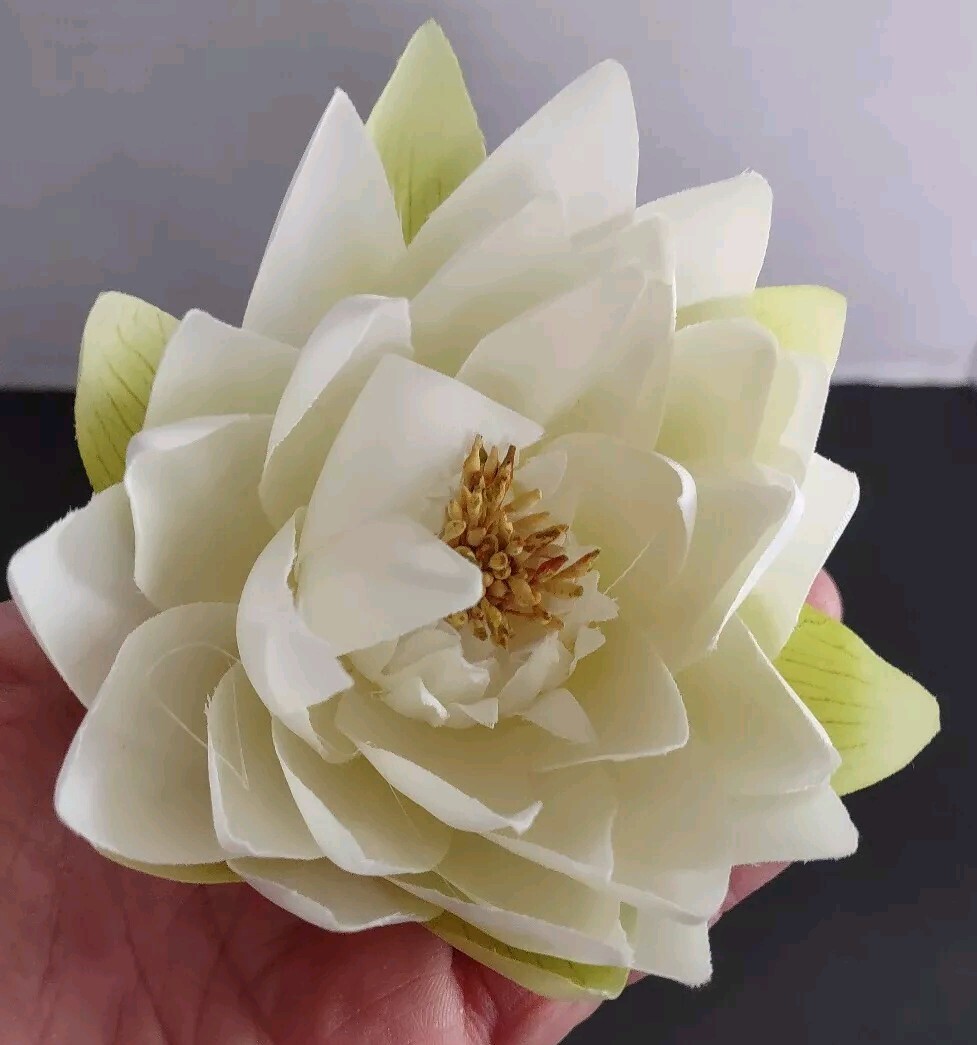 Artificial lotus blossom flower Stems (Six Stems) FL3502CR