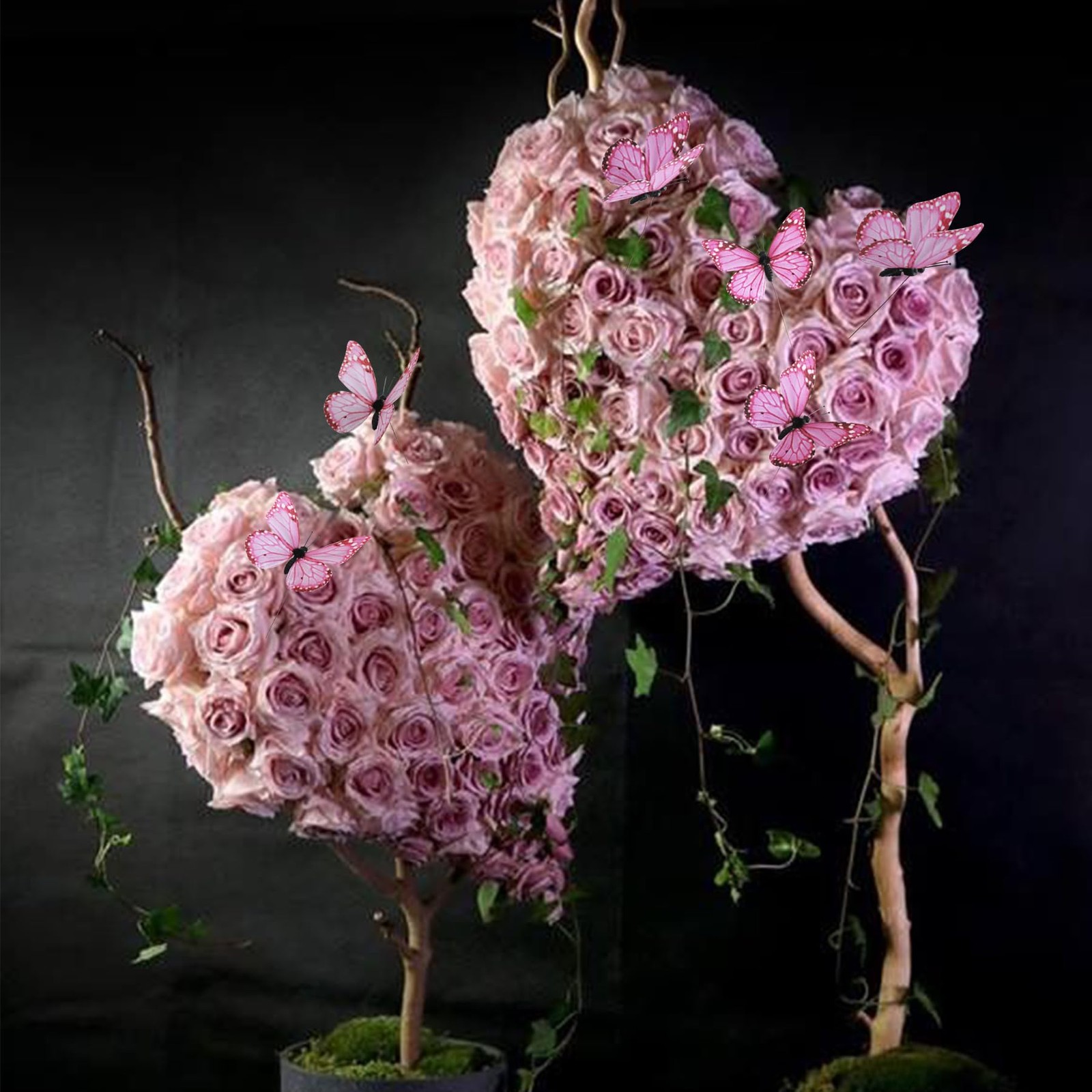 Artificial 3D Decorative Butterflies, Highly Decorative, Suitable for Wedding…