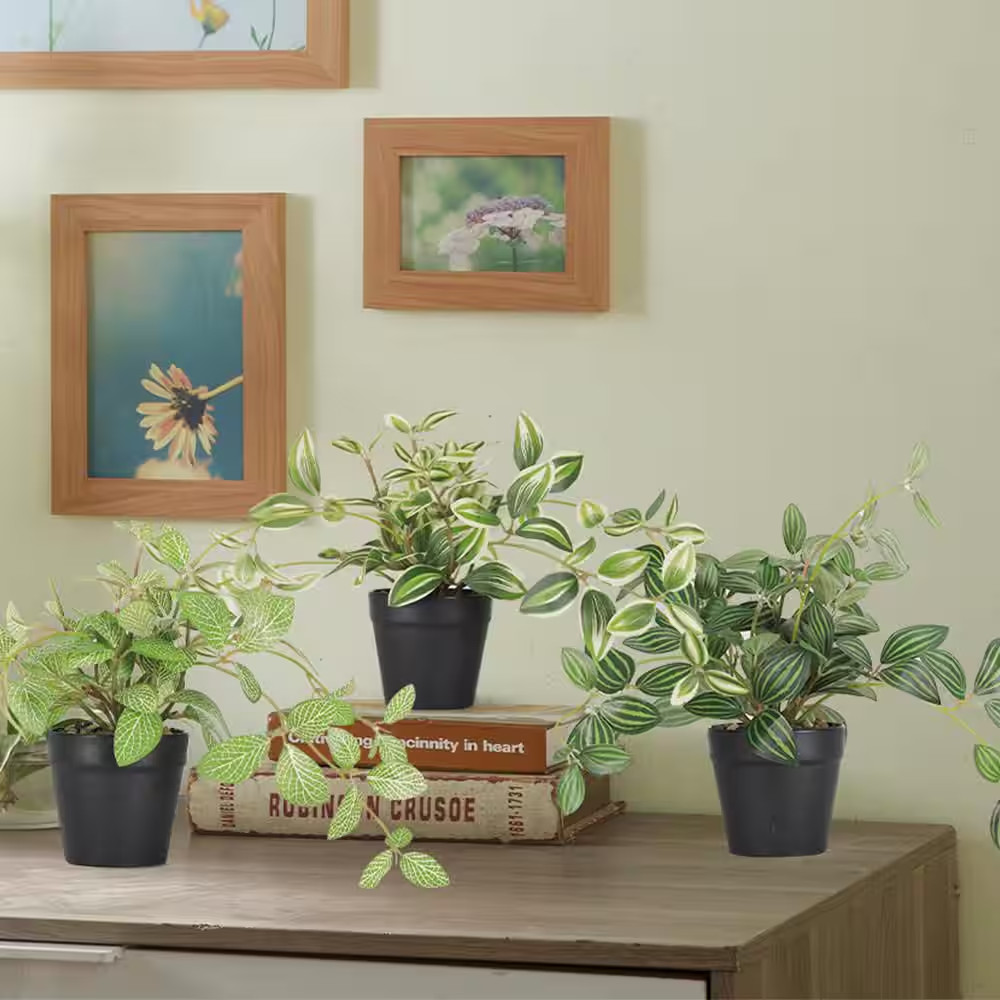 3 Pack 12 In. Green Hanging Artificial Eucalyptus Plants for Home Indoor Outdoor