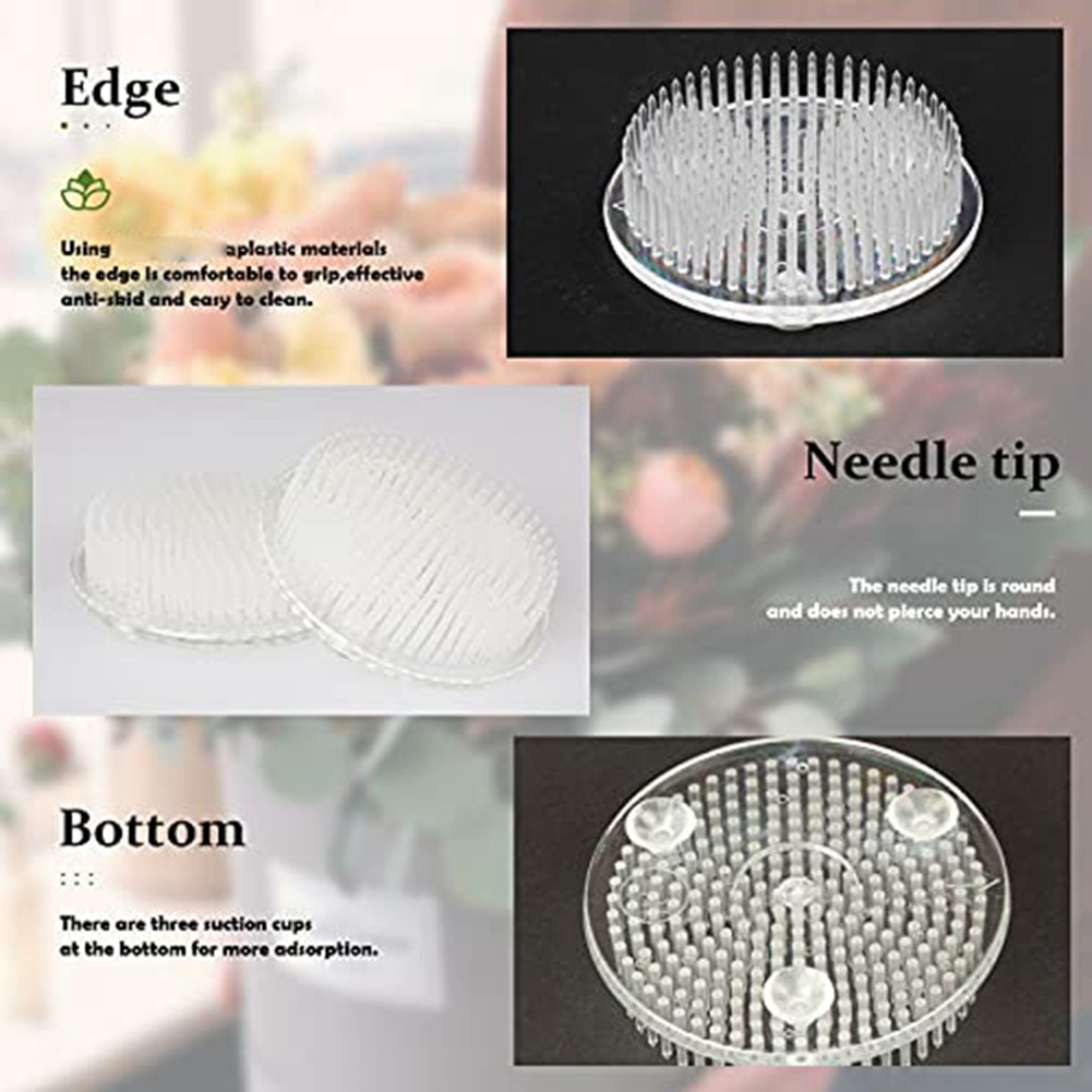 4 PCS Flower Frogs Transparent Flower Arrangement Holder, Pin Flower Holder4695