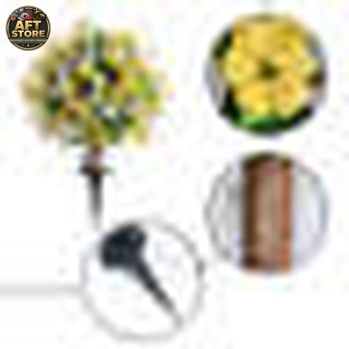 Primrue 23″ Artificial Flower Plant with Spike Set of 2