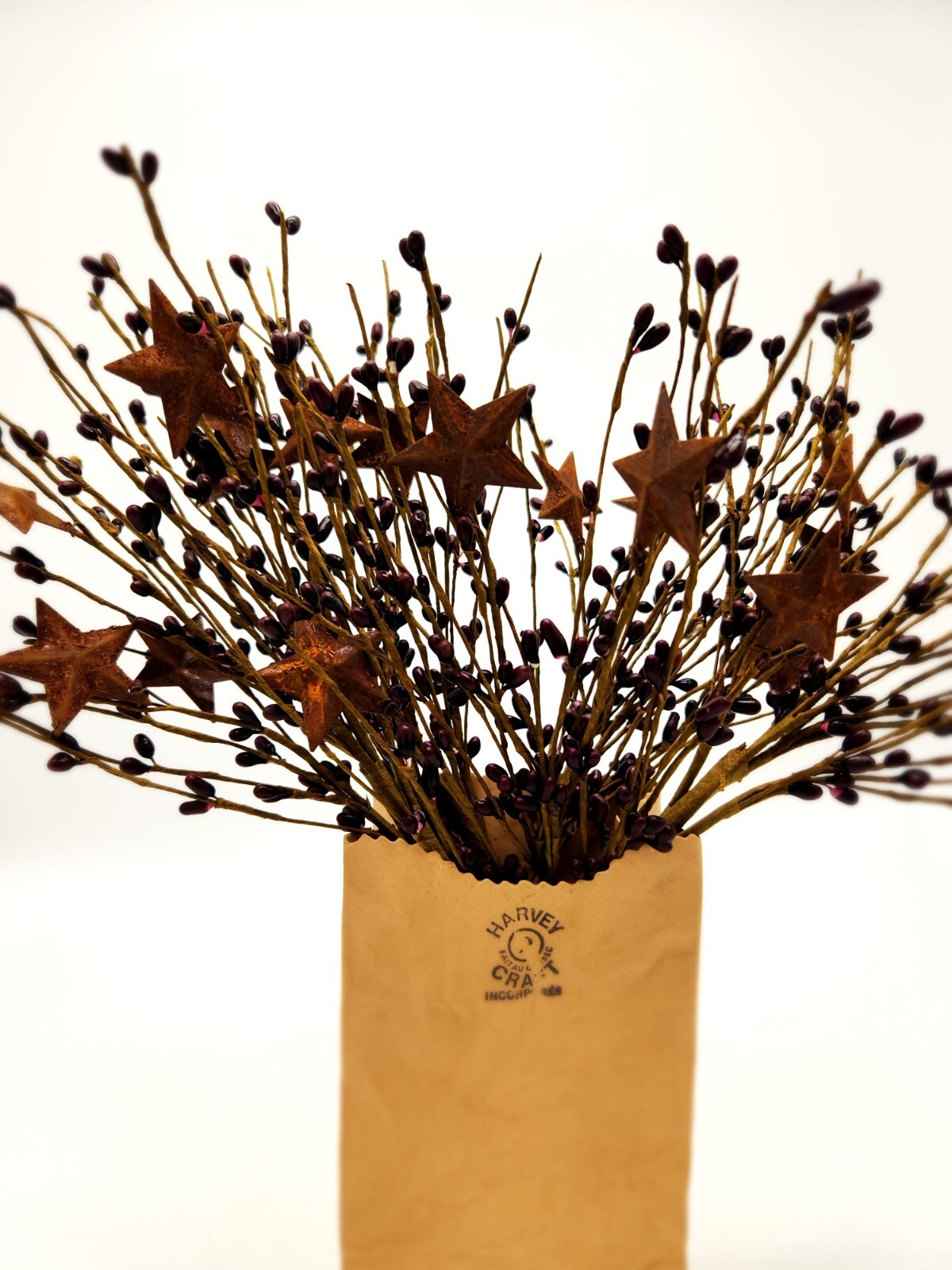 Burgundy Berry Picks Artificial Berries Spray Pick for Wedding Home Decor EV506N