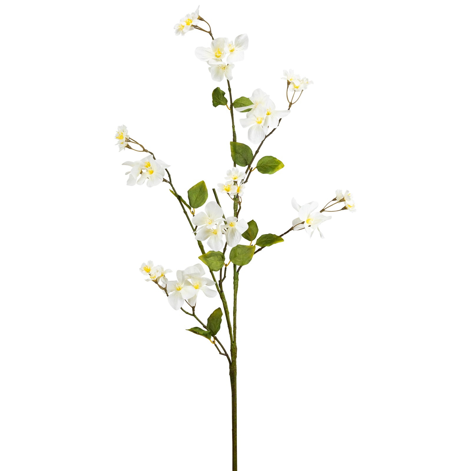 Northlight Japanese Anemone Artificial Floral Sprays – 45.5″ – White and Yellow