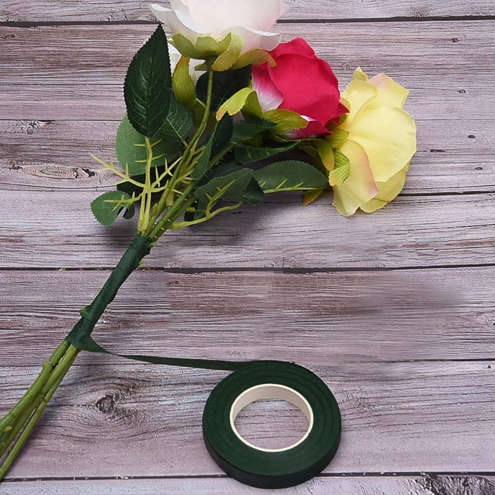 Floral Arrangement Kit W/ Green Floral Tape 22 Gauge Floral Wire Stems 26 Gauge