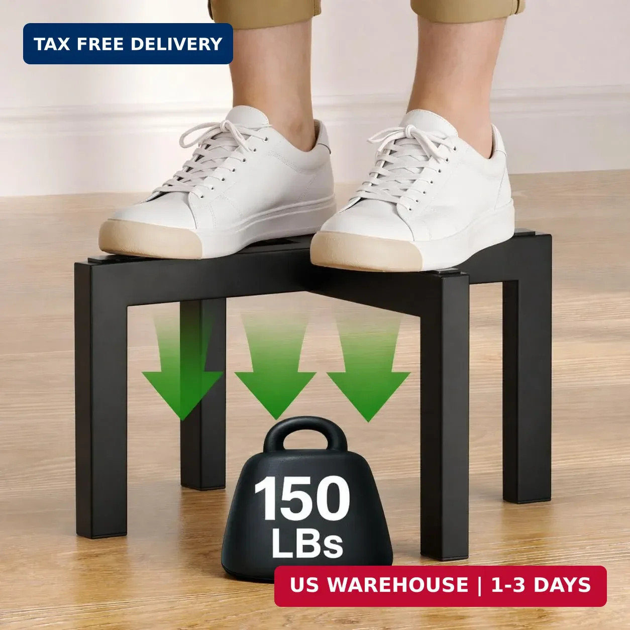 Plant Stand Indoor Outdoor Flower Holder Riser Low Profile 150lbs Heavy