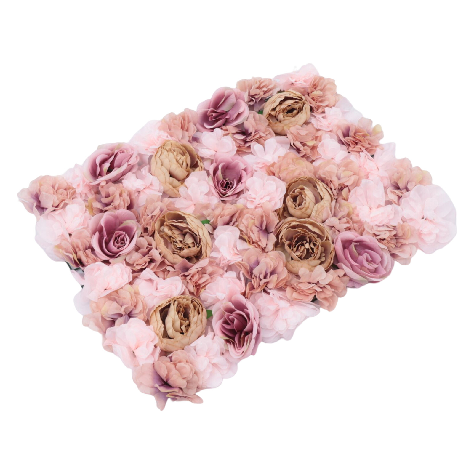 6PCS Artificial Rose Hydrangea Flower Wall Panels Wedding Bouquet Display New