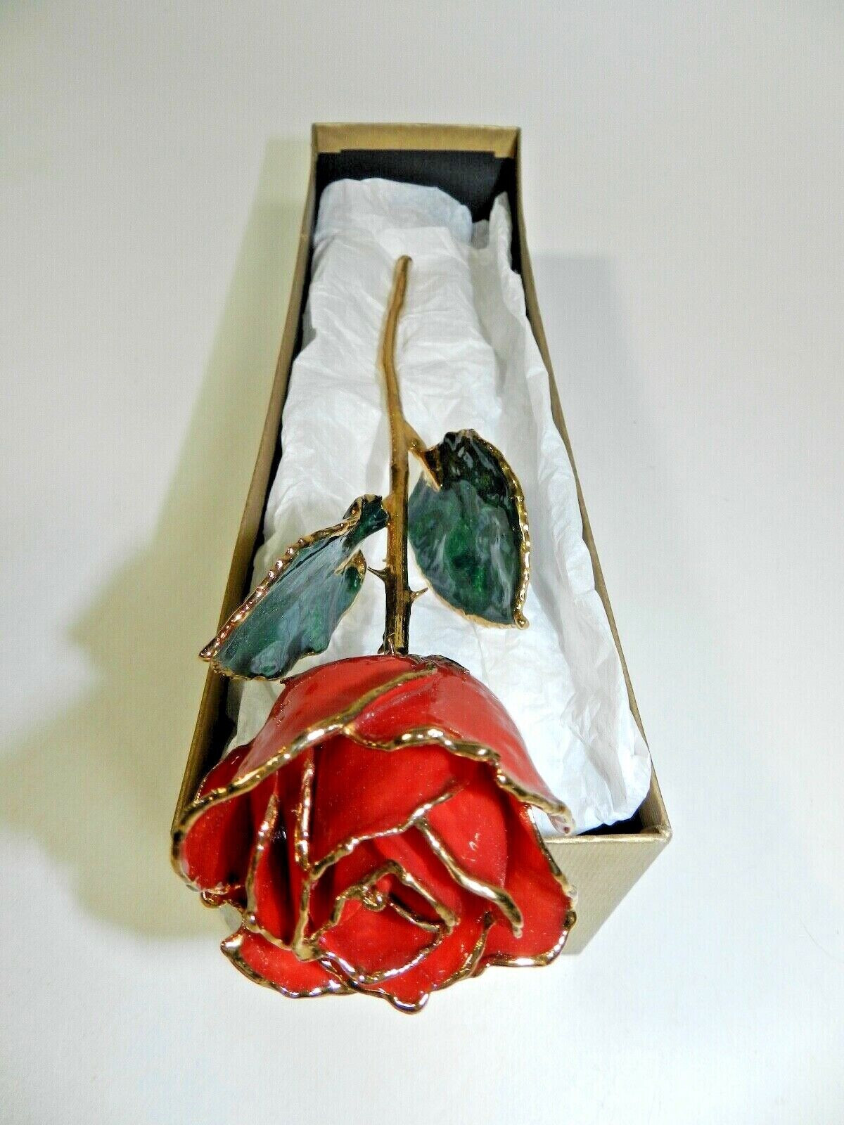 Real Rose Dipped in 24k Gold Anniversary Forever Rose Valentine’s Mother’s Day