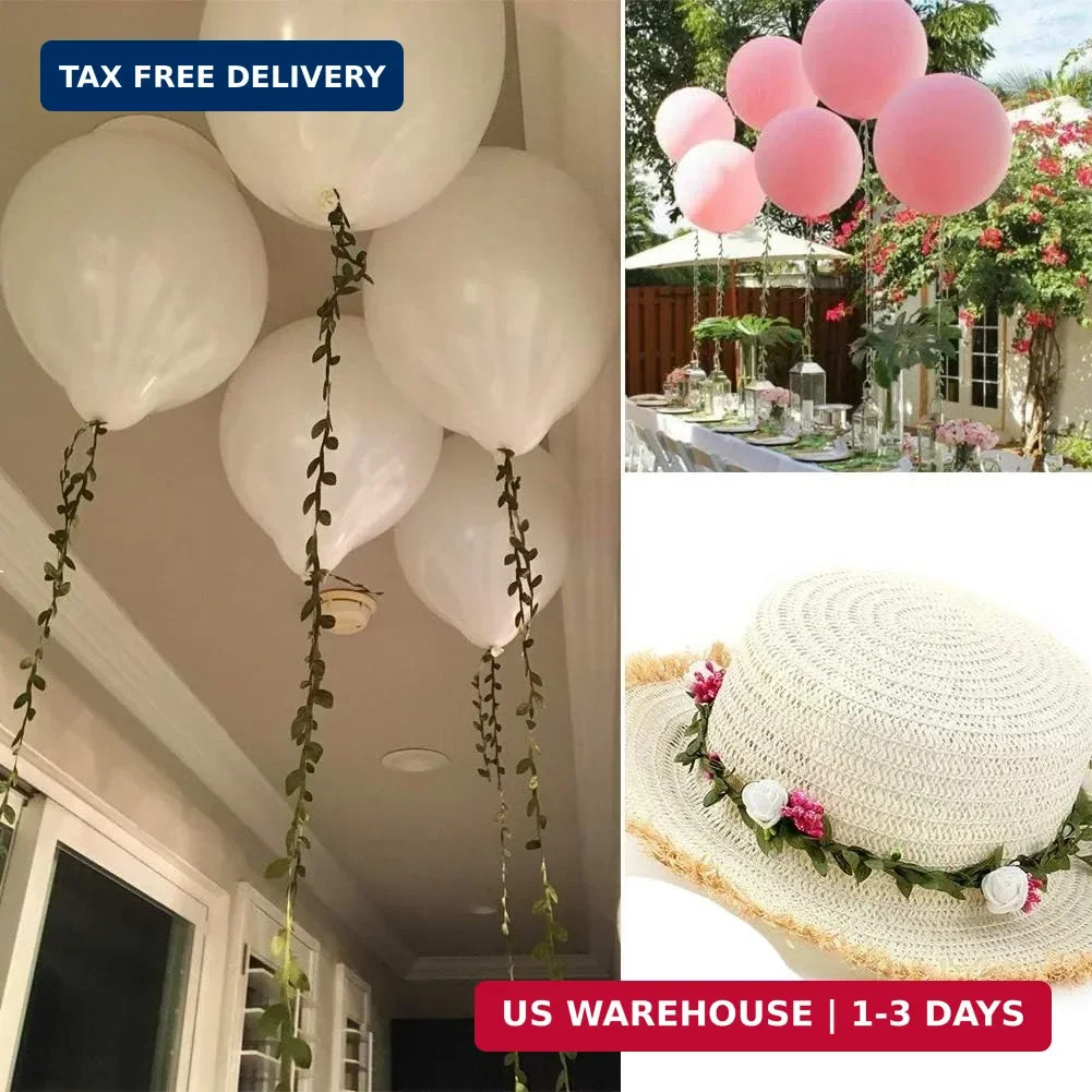 65 Ft Artificial Vines,Artificial Eucalyptus Leaf Garland Fake Hanging Plants Le