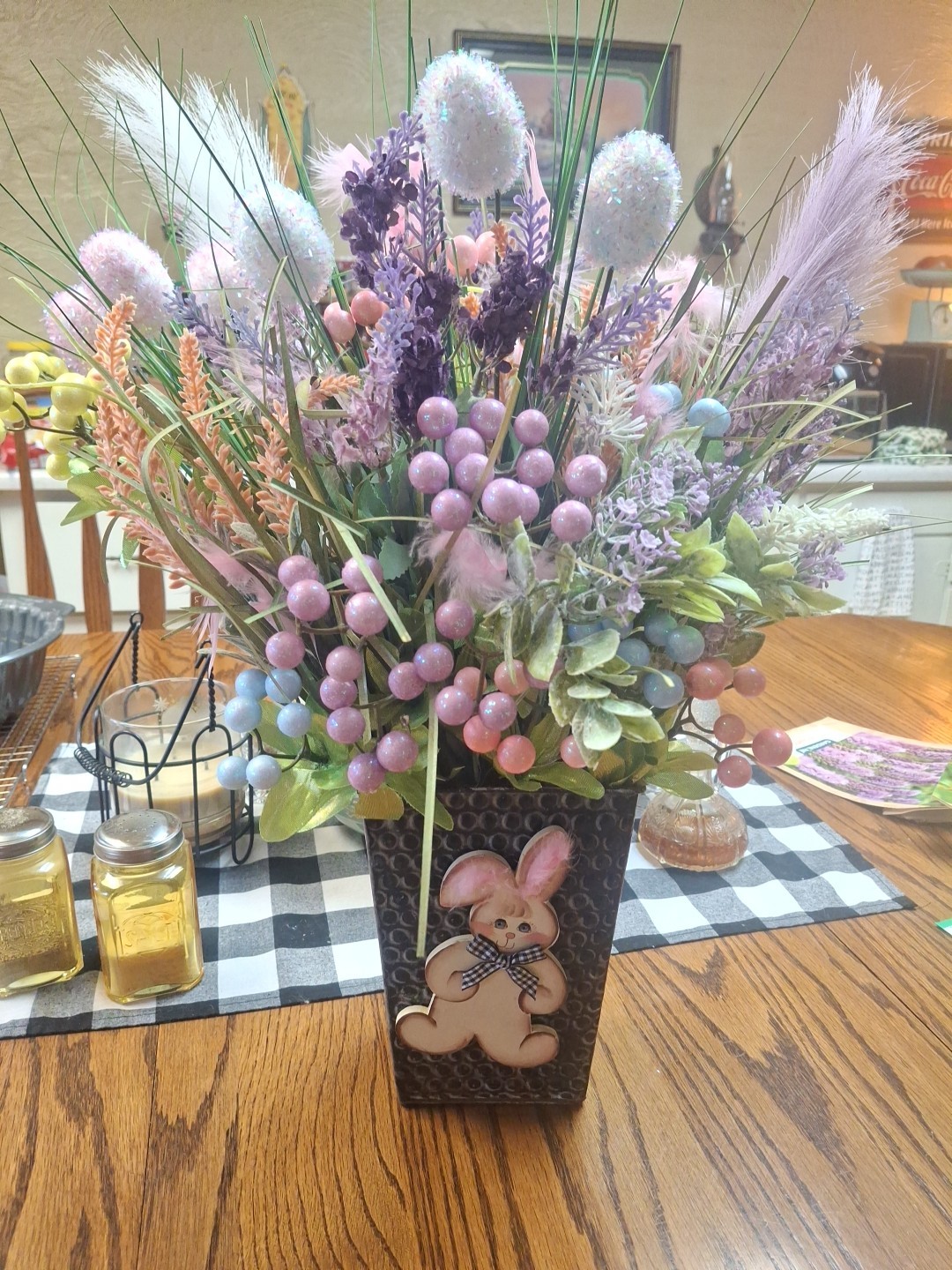 Easter Egg Flower Bouquet Spring Flowers NEW