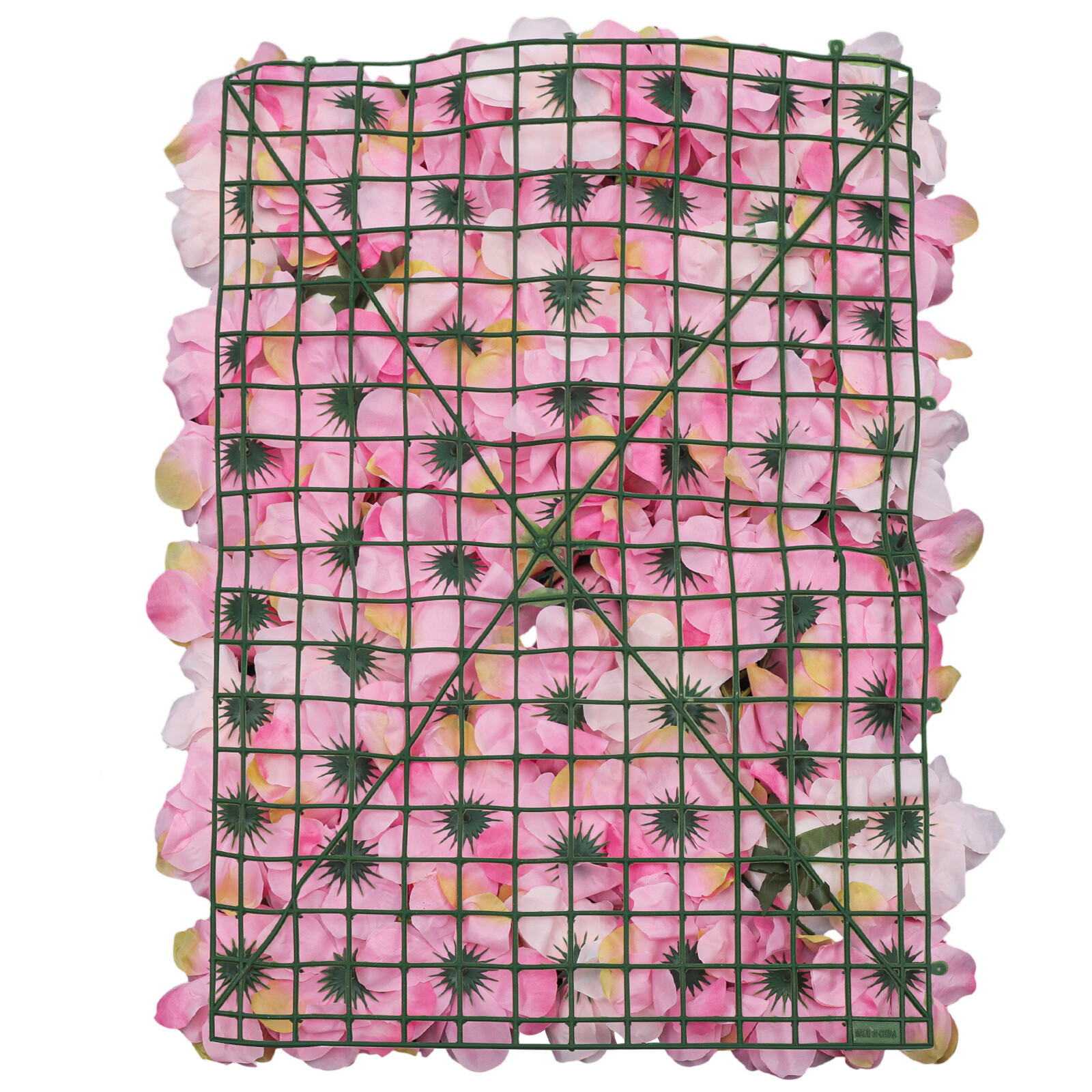 23.6×15.7 inch, 12* Artificial Flower Wall Panels for Wedding Backdrops Decor
