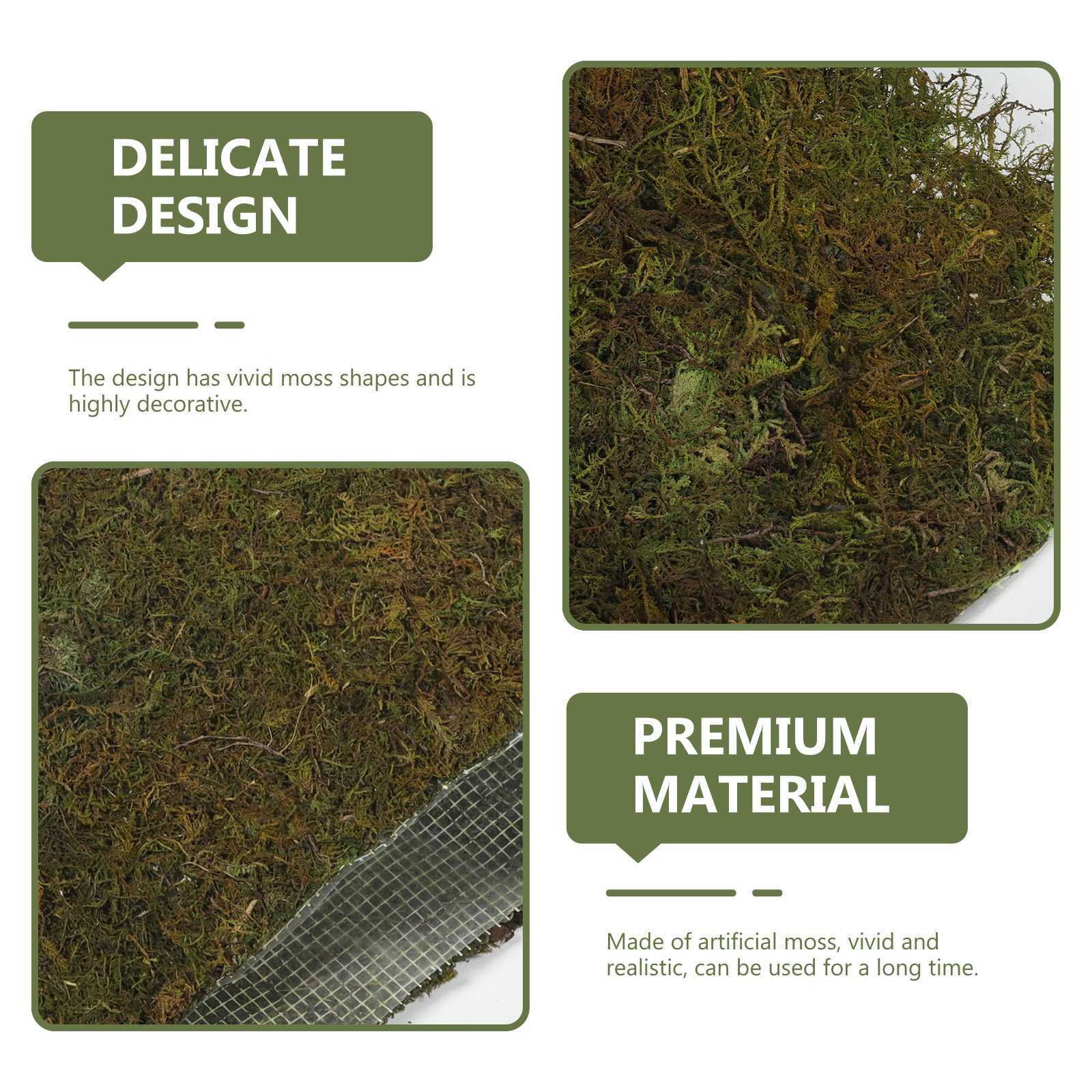 Artificial Moss Turf Artificial Moss Table Runner Turf Bonsai Versatile Grass