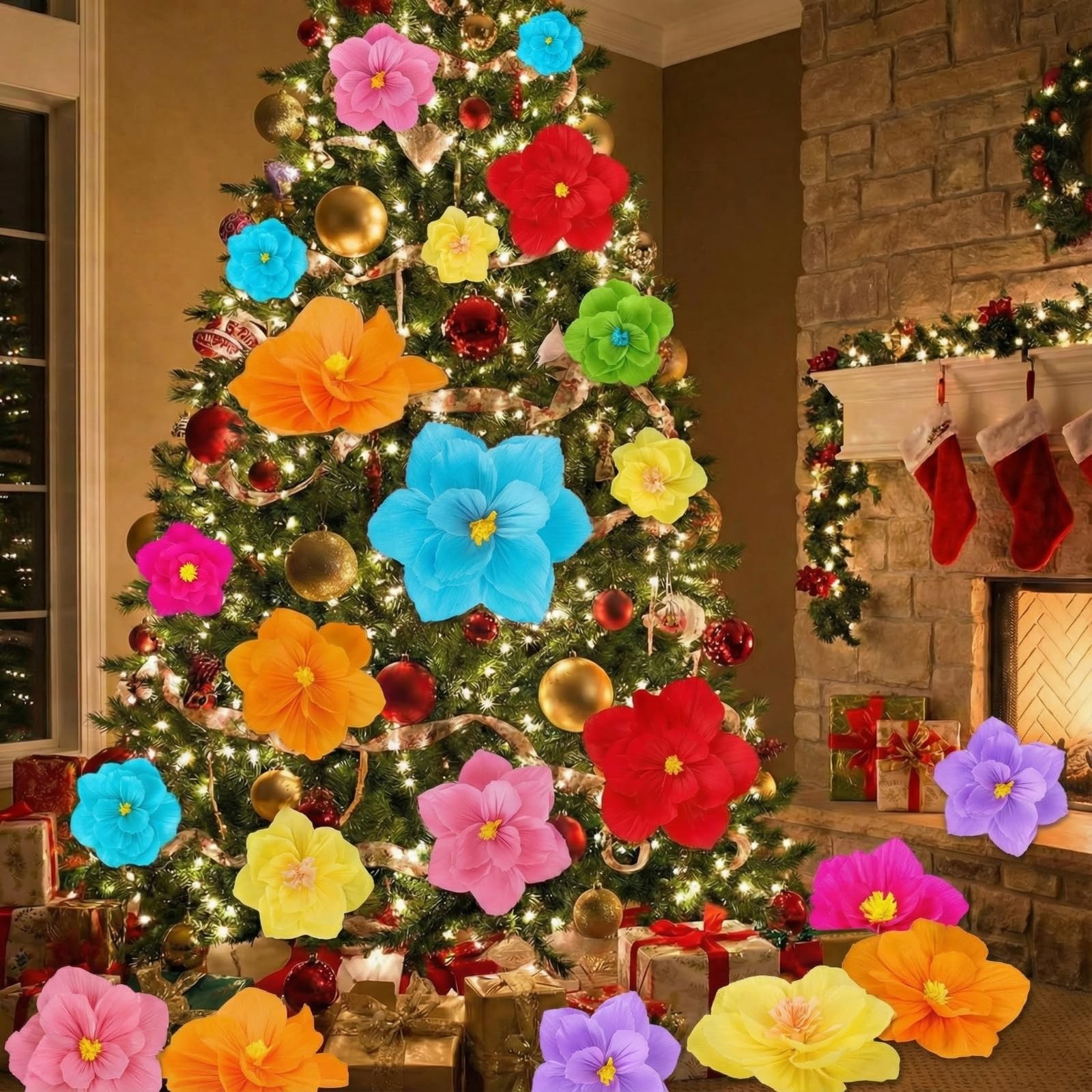 Giant Paper Flowers Artificial Large Paper Flower Decoration for Handcrafted …