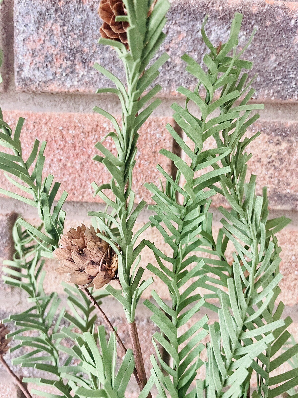 Pine With Pinecones Greenery Pick, 32”