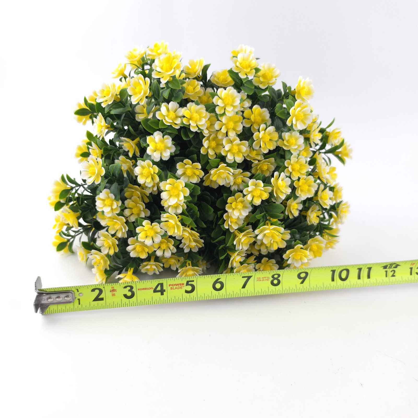 Wicker Park 11″ Faux Wildflower Urn Filler Yellow