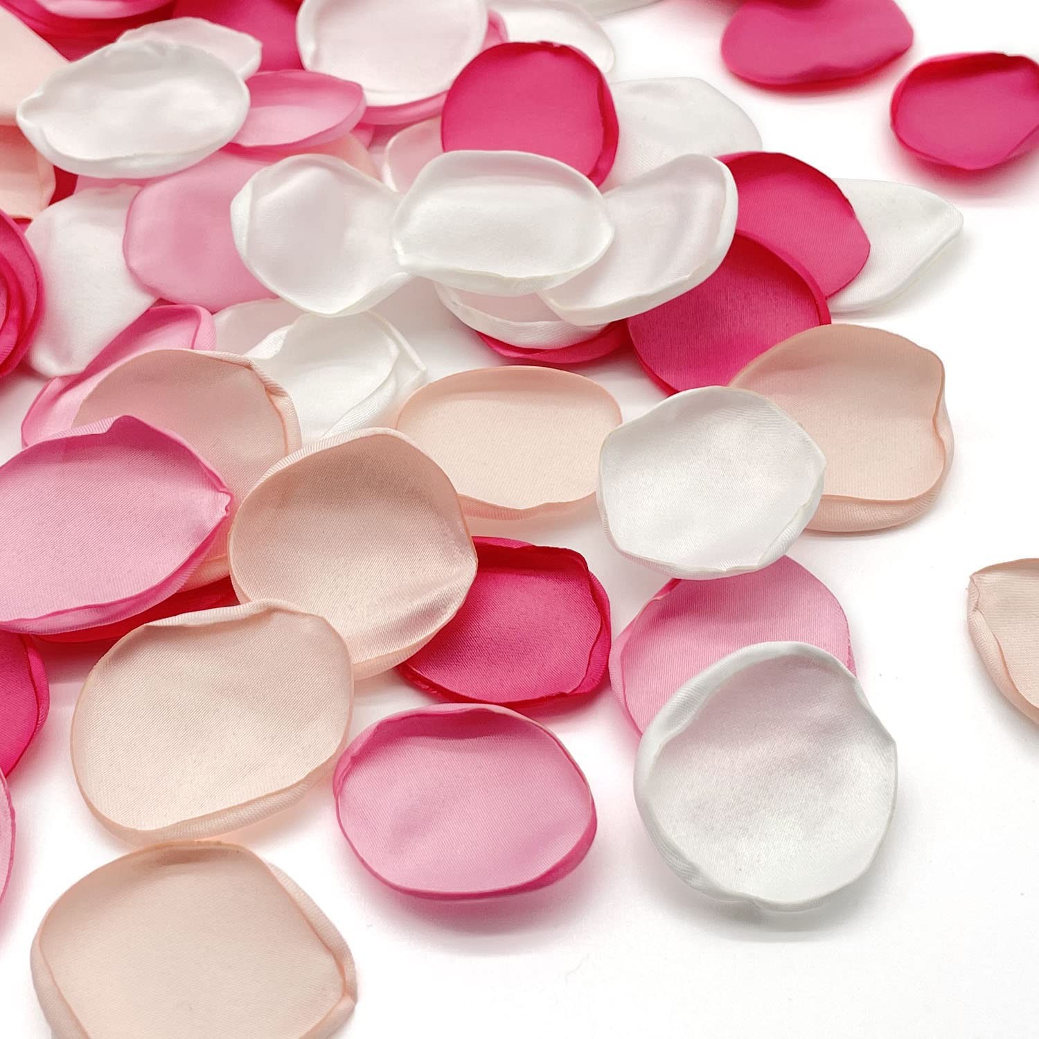 400 PCS Blush Pink Silk Rose Petals, Wedding Aisle Scatter, Table Centerpieces