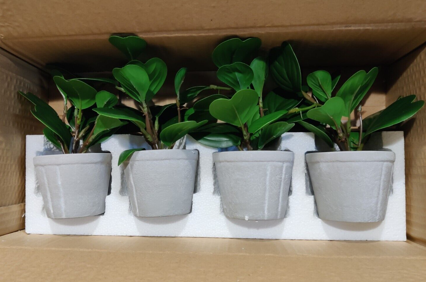 Faux Hoya Heart Potted Plant from Hearth and Hand with Magnolia *4 Pack* 7″ Mini