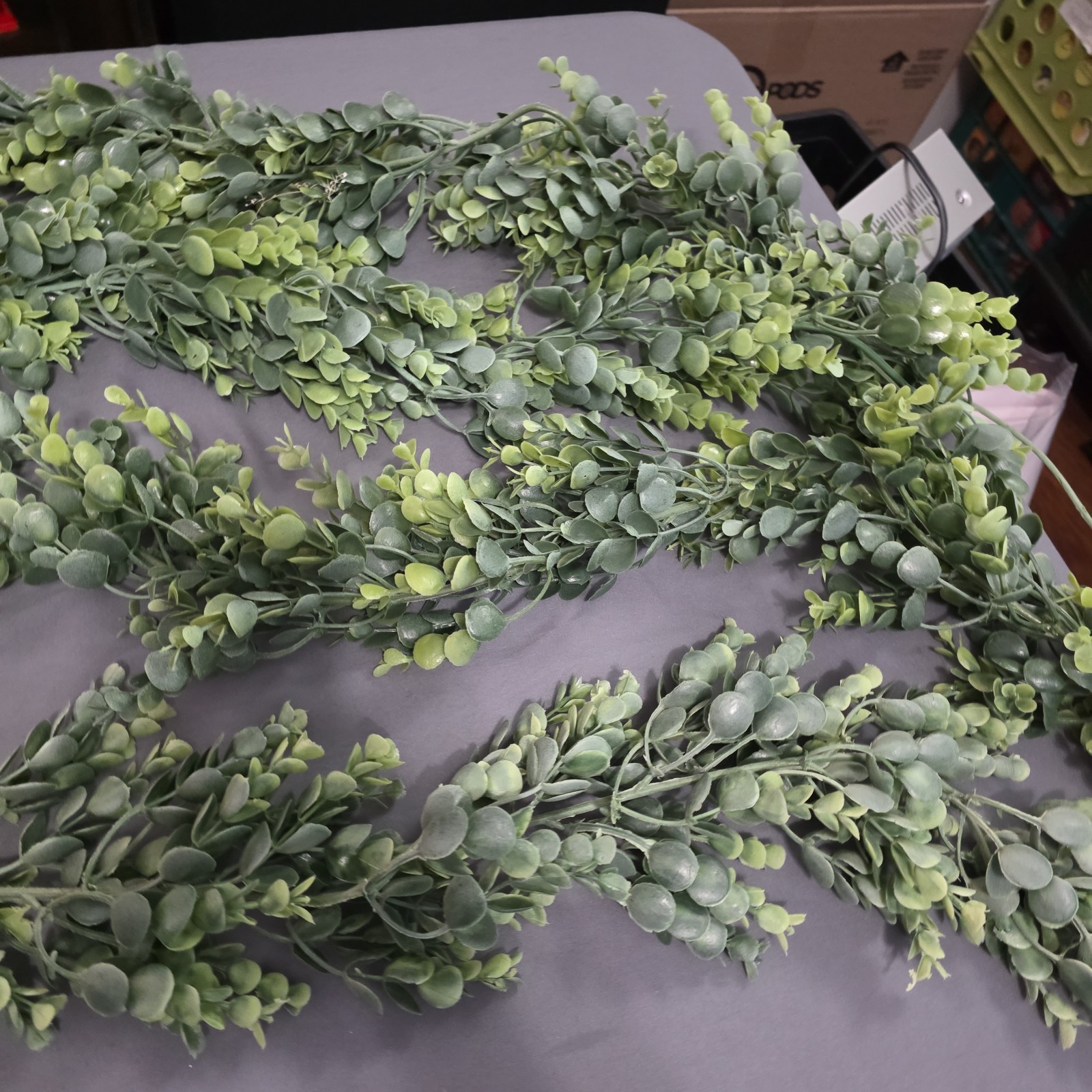 4 Eucalyptus Vine Approx 5′ Hobby LobbyHome Decor Faux Flowers