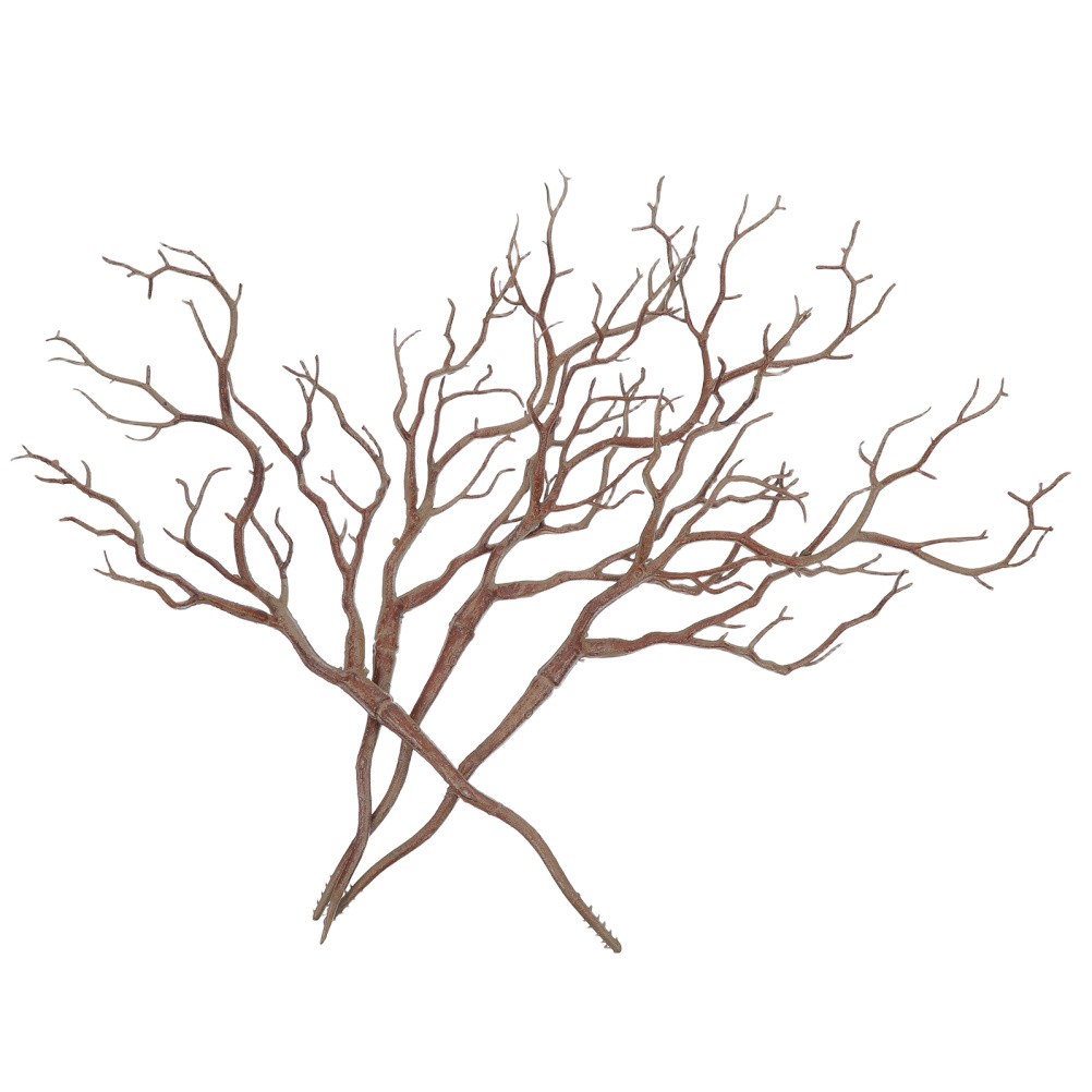 4 Pcs Dried Tree Artificial Branch Decor Decorative Floral Branches