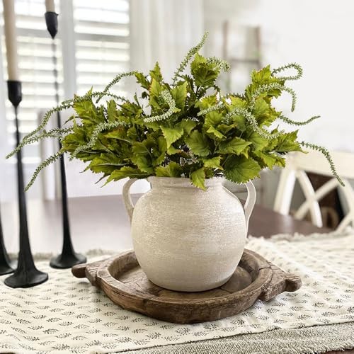 Artificial Plants,Pcs 33inch Faux Stems,Faux Branches for Vase, 6 Greenery