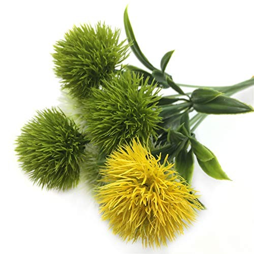 10 Pcs Dandelion Artificial Flowers Bouquet for Home and Wedding Decor