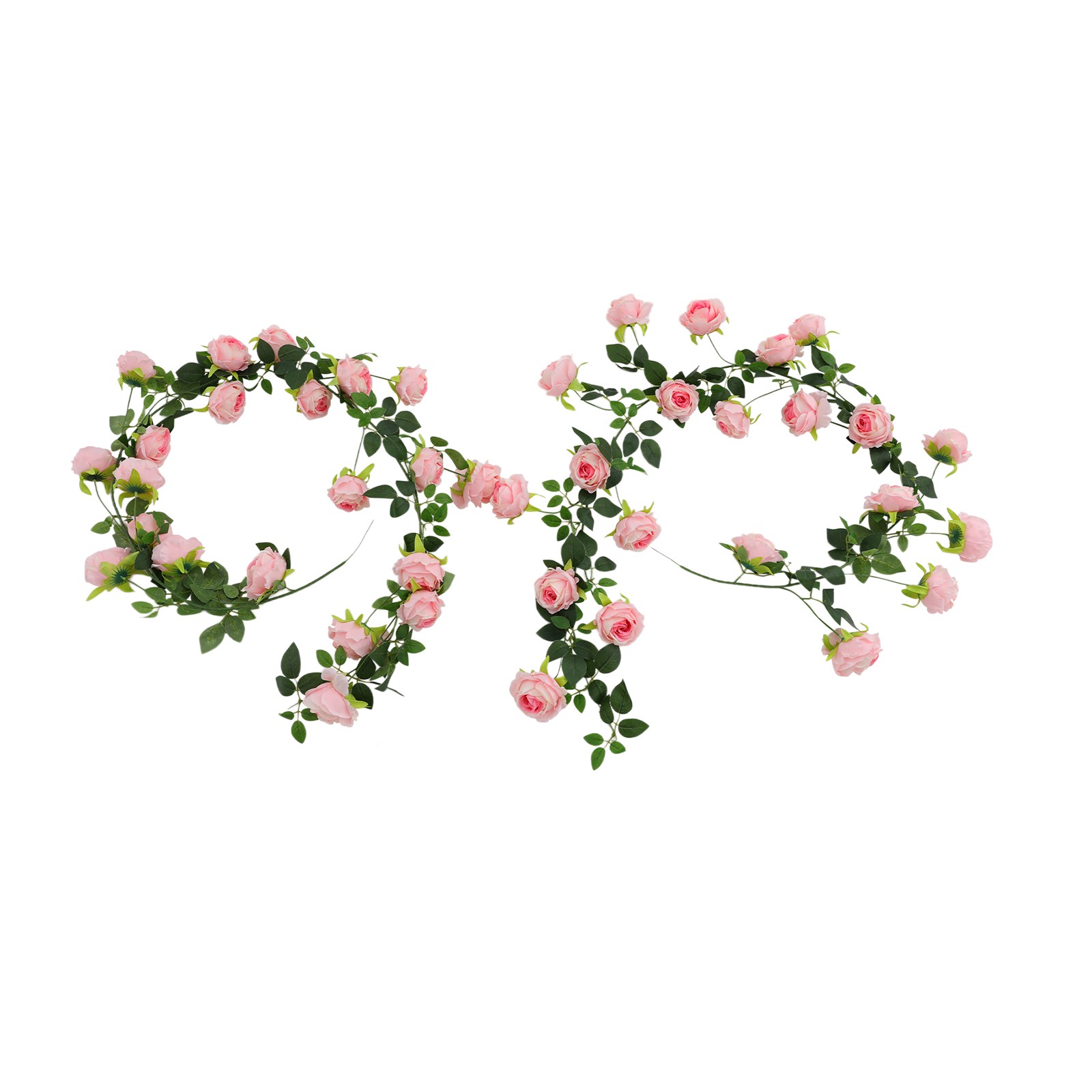 Pink Simulated Flower,190cm Simulated Rose Vine, Bendable Artificial Rose Vine