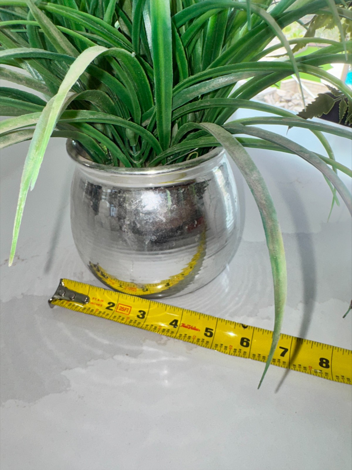 Set of 3 Artificial Faux Plants In Decorative Pots Greenery Home Decor