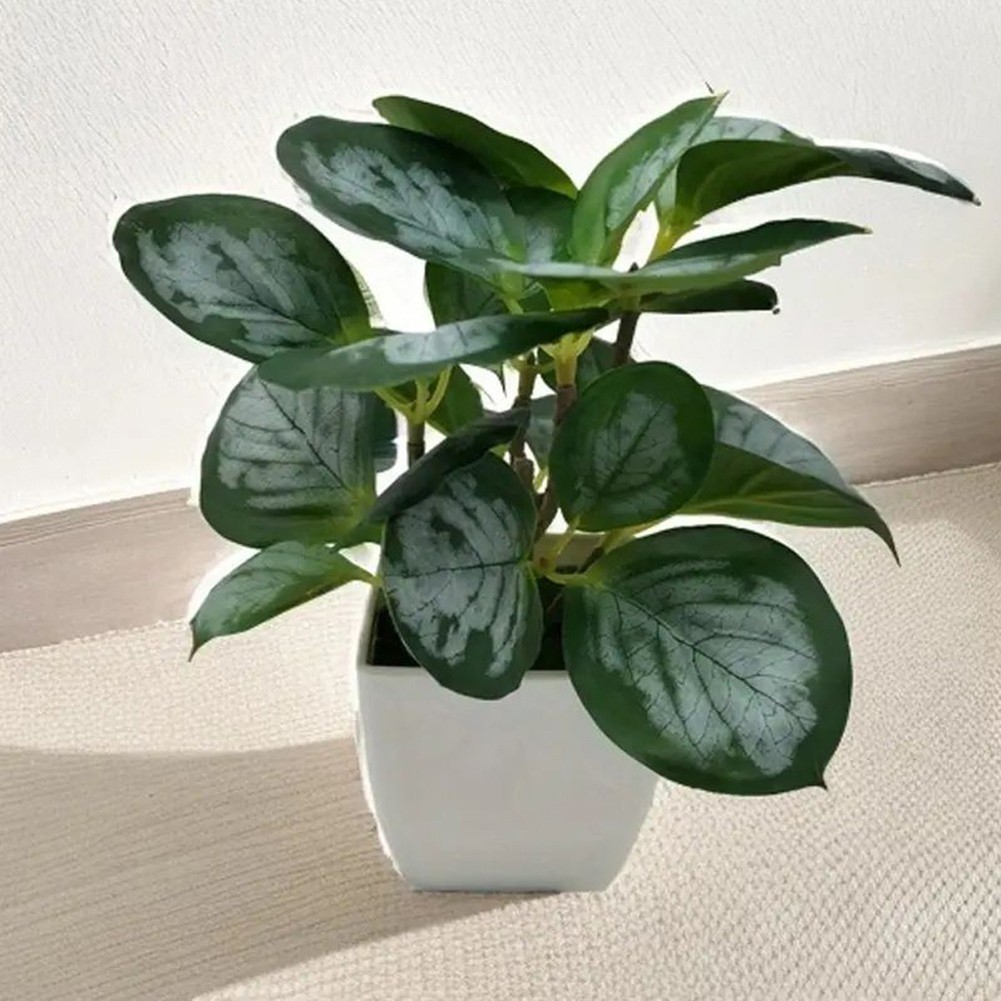 Artificial Potted Plants for Indoor Use Set of 4 for Living Room and Bedroom