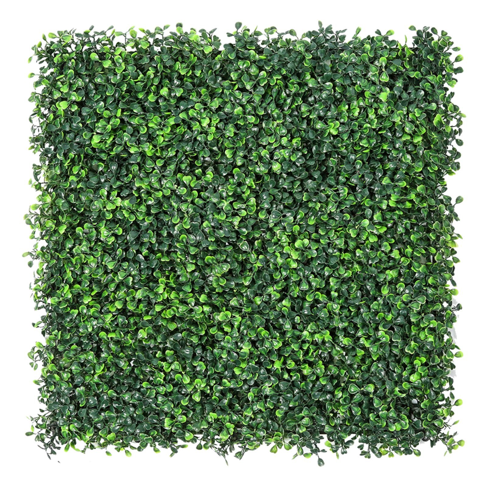 12 Pieces 20″x 20″ Artificial Boxwood Panels Topiary Hedge Plant Privacy Hedge