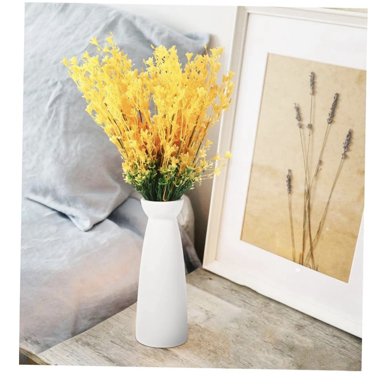 12 Pcs Bouquets for Wedding Artificial Marigold Fake Flowers Props (T-27)