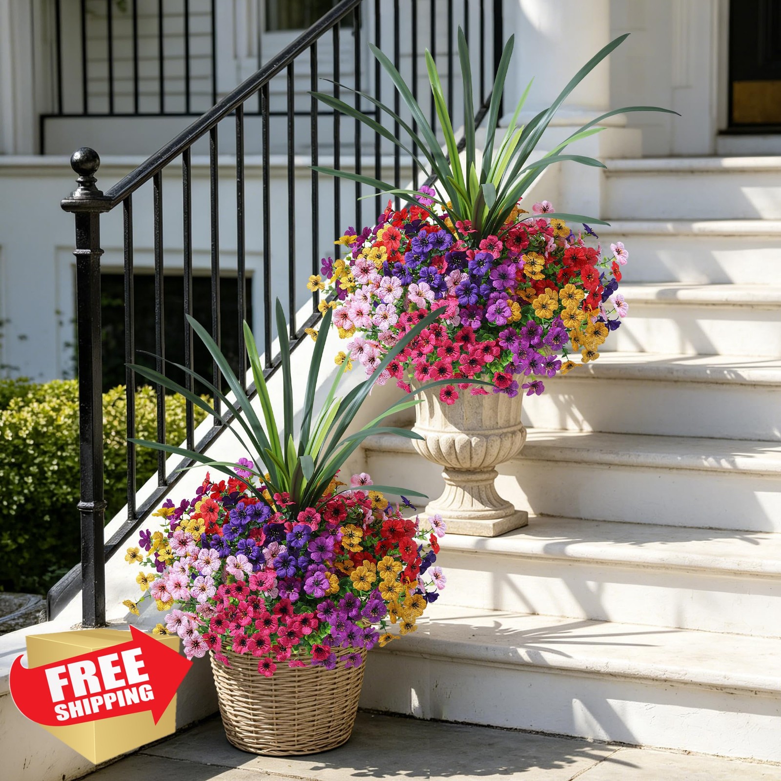 INSPRING 6 Multicolor Flowers 12 Bundles