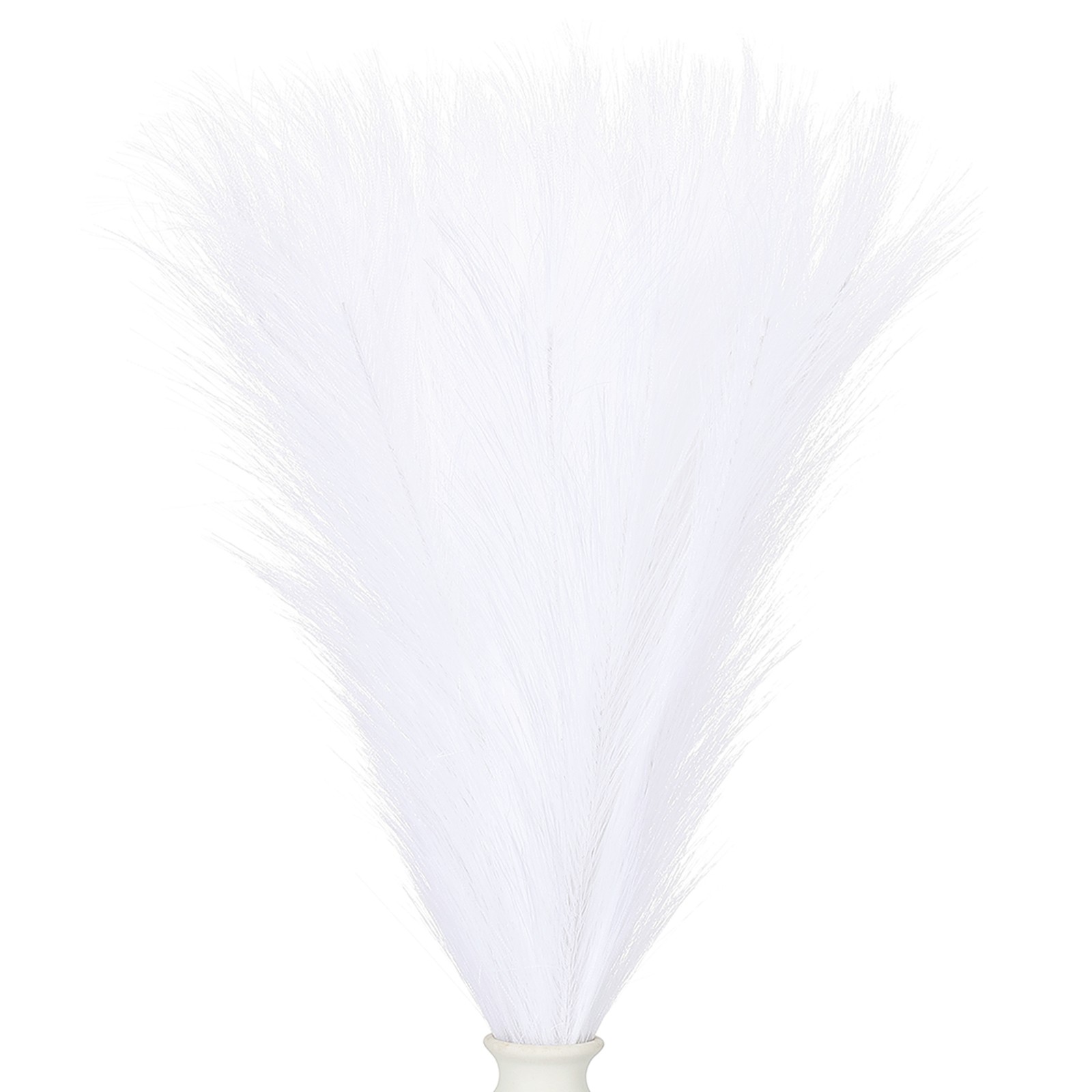 17.7in Pampas Grass Decor, 50pcs Artificial Pampas Grass Bulk, White