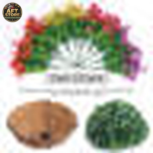 Primrue 2 Set Artificial Outdoor Flowers with Hanging Baskets