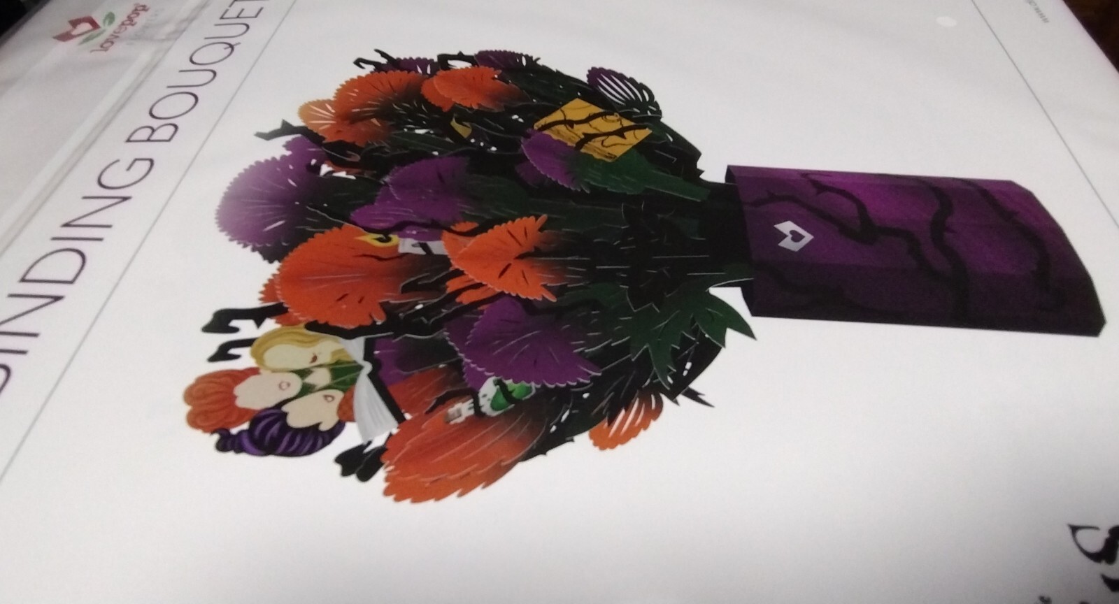 Lovepop Flowers Disney’s Hocus Pocus Halloween Spellbinding Bouquet