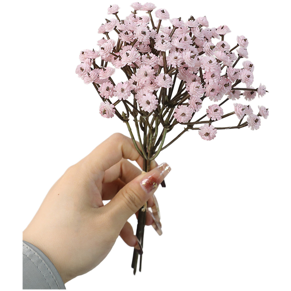Artificial Gypsophila Bouquet 3 Stems Plastic Material for Long Lasting Use