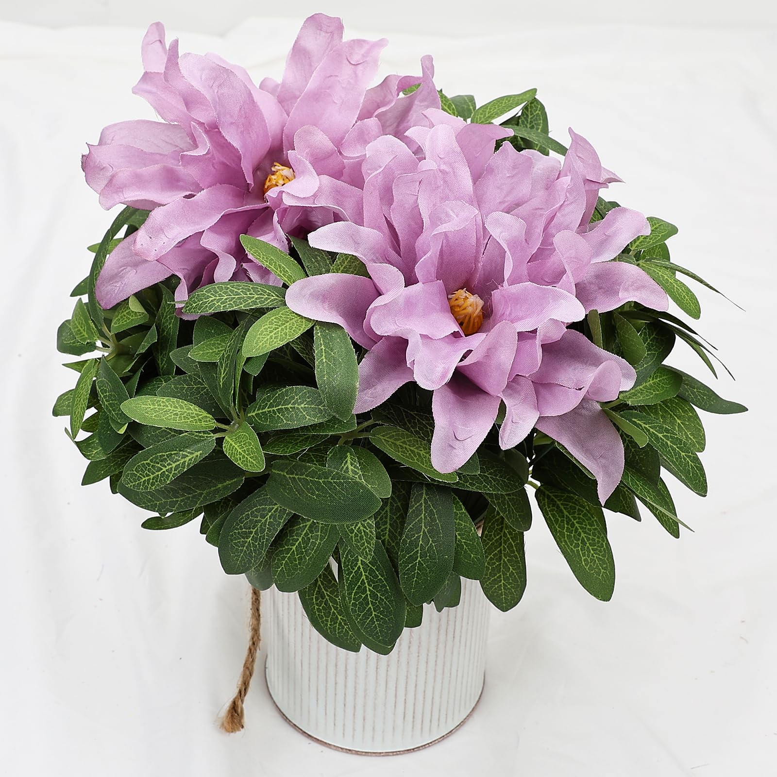 Artificial Silk Dahlias Flower Heads – 50 PCS Realistic Bulk Faux Floral for …