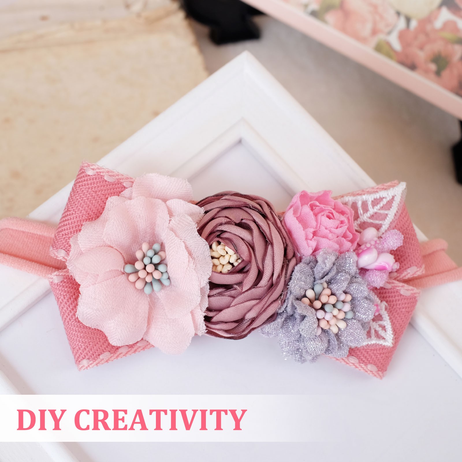 10g Mini Dried Hydrangea Flower Natural Pressed Flower Gradient Dark