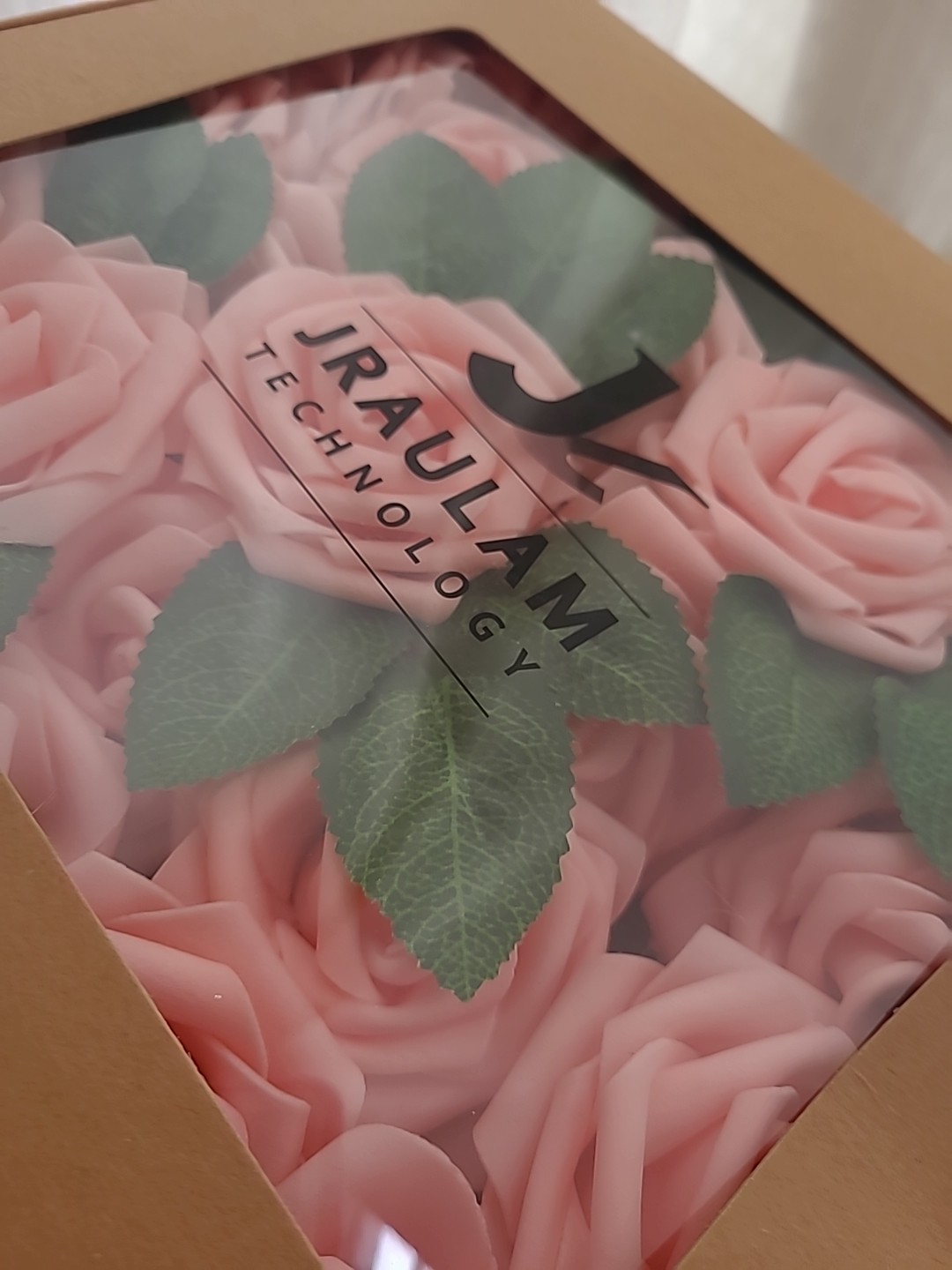 New Pink Decorative Flowers 100pc