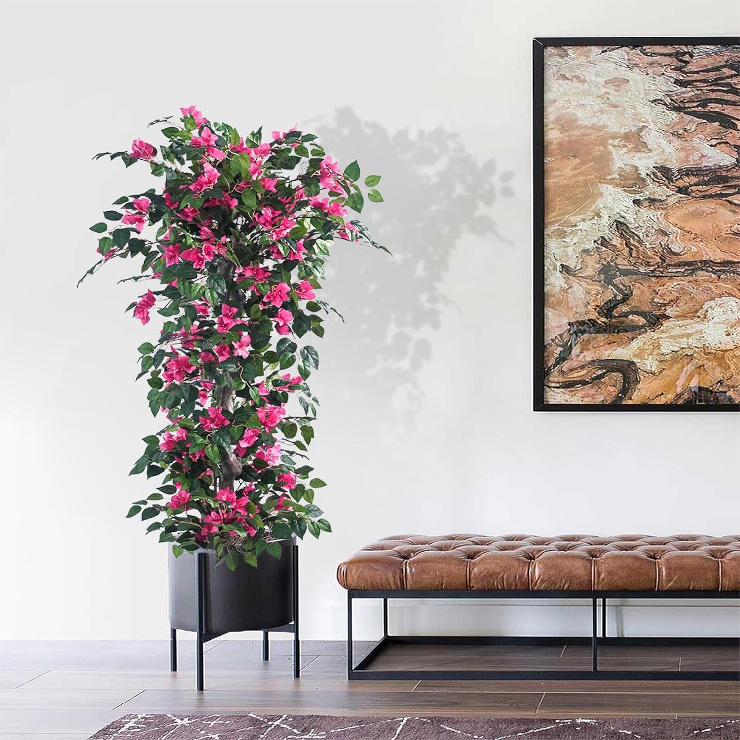 Artificial Bougainvillea Tree -5FT Faux Bougainvillea Tree with Realistic