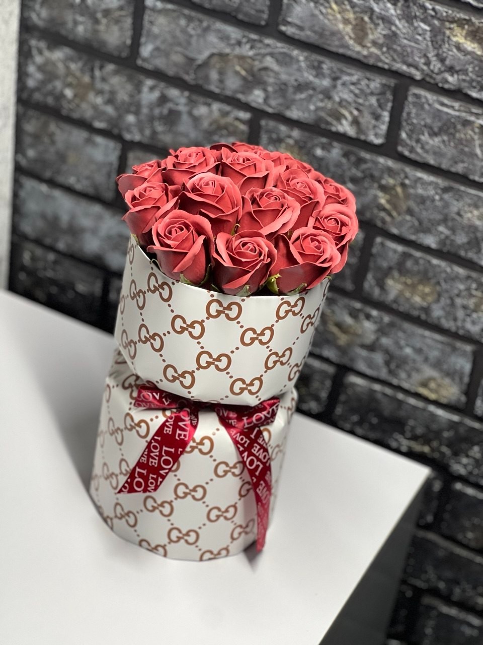 Luxury Soap Rose Bouquet in Elegant Gift Box